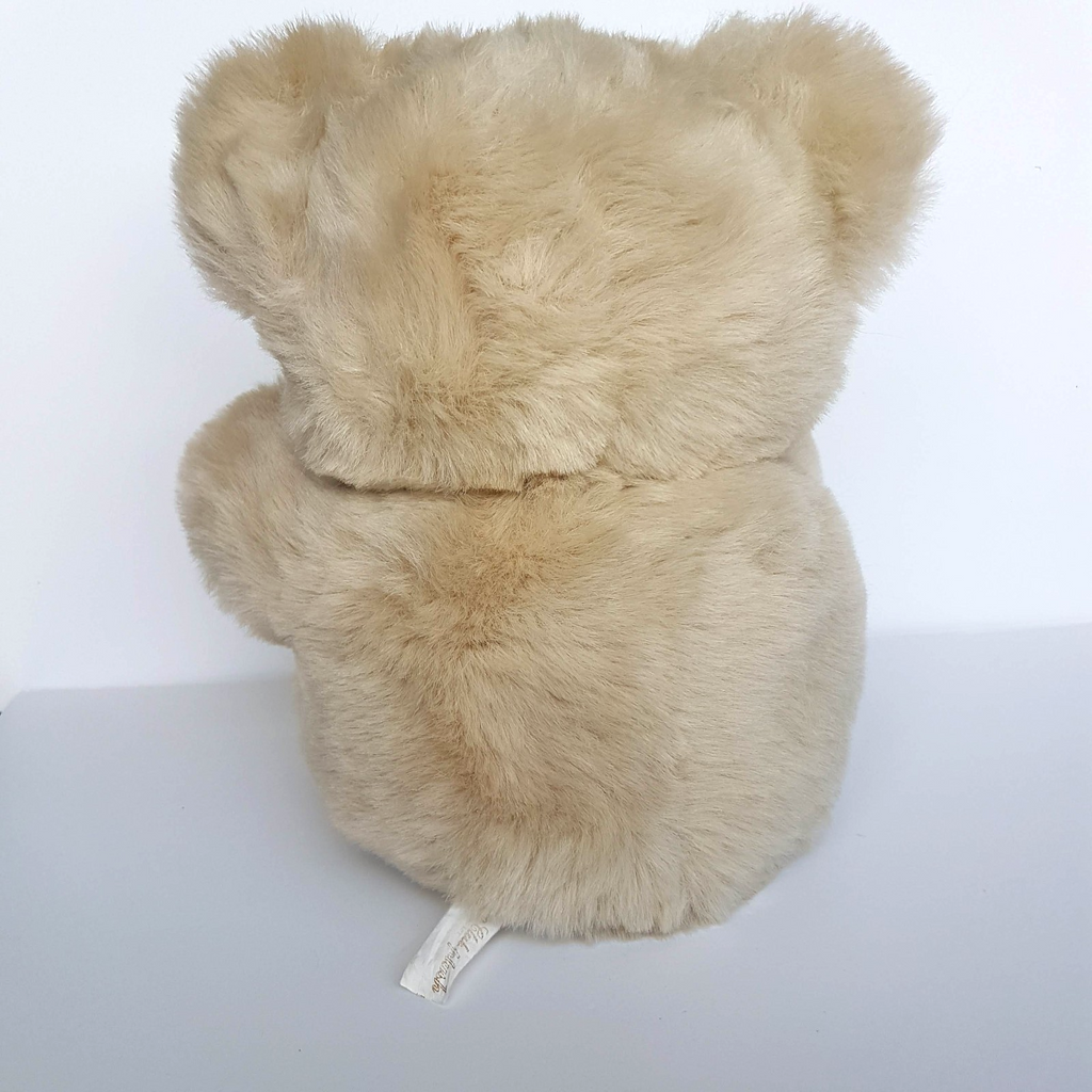 Anna Club Plush CUDDLY BEAR Cream Soft Toy 30cm Classic Stuffed Animal Cuddle4