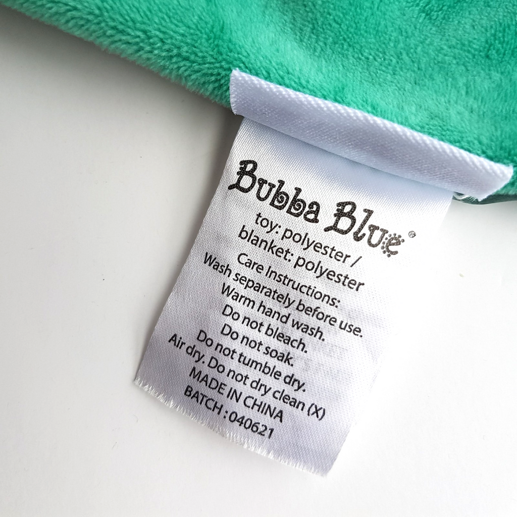 Bubba Blue CROCODILE Lovey Plush Satin Alligator Comforter Security Blanket Toy9