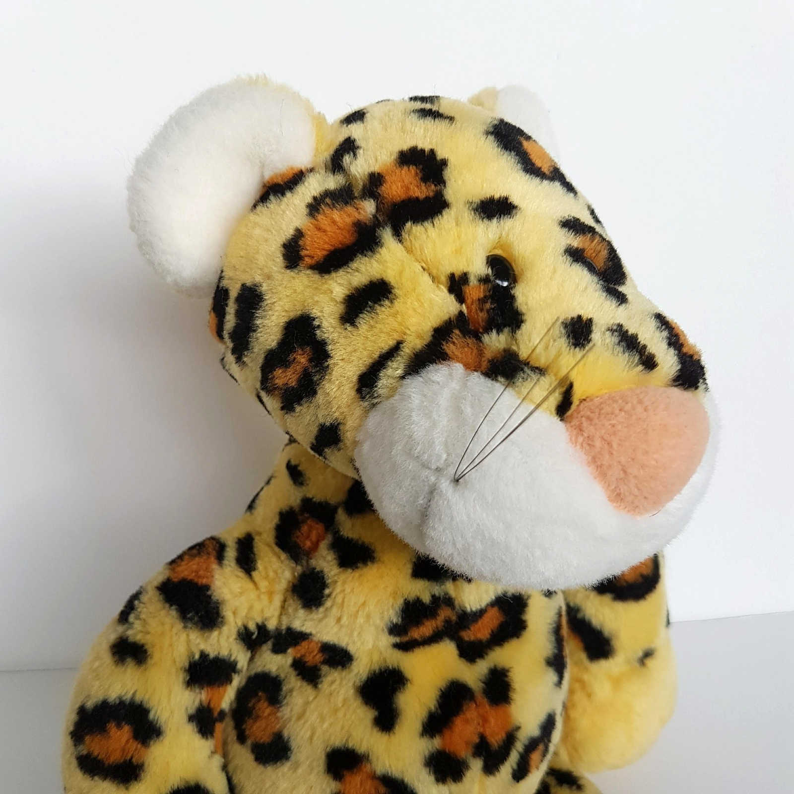 Nici YELLOW JAGUAR Wild Cat Plush + KEYCHAIN Key Ring Stuffed Animal Soft Toy1
