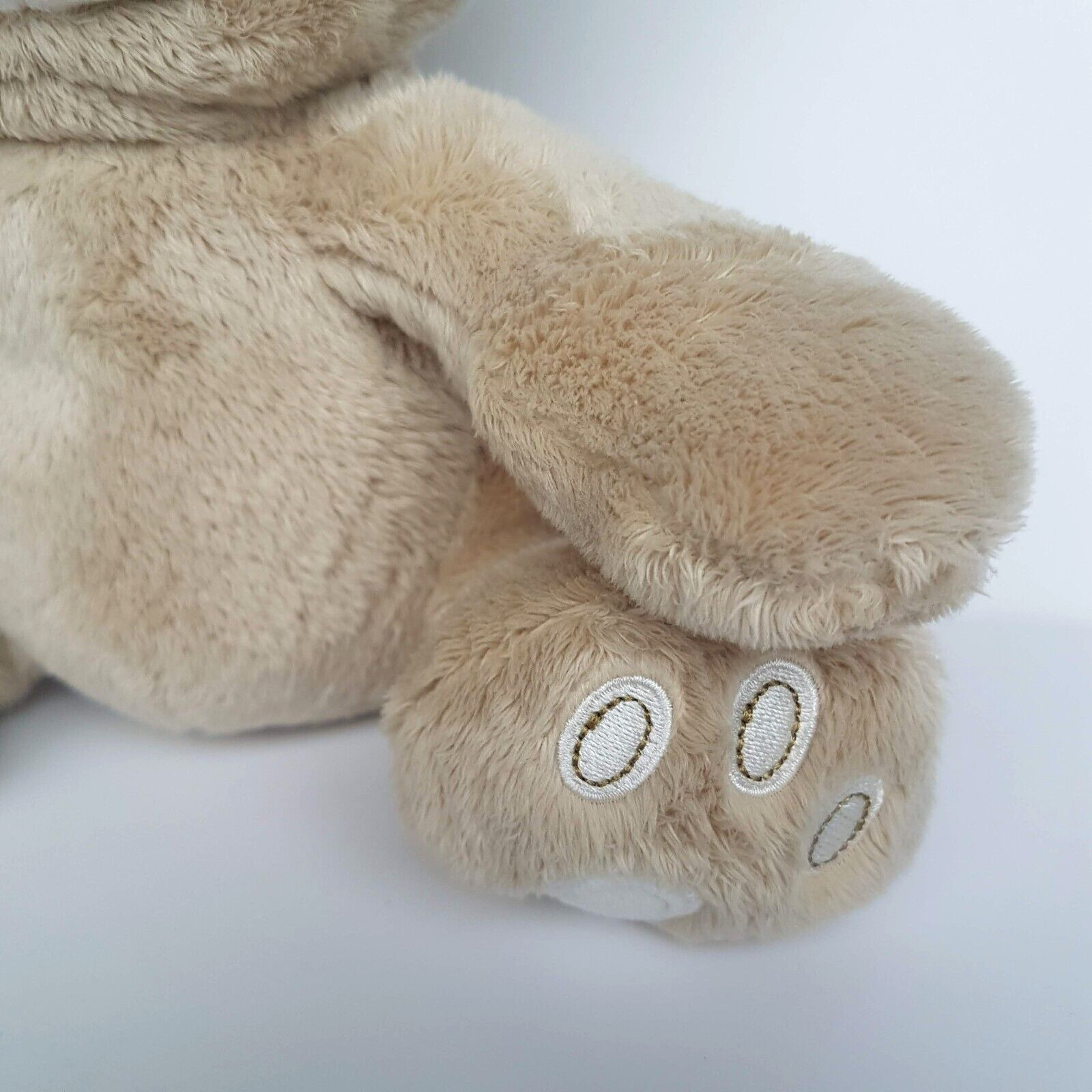 Ollie's Place BABY BEAR RATTLE Plush Lovey Soft Toy 25cm Stuffed Animal Cute3