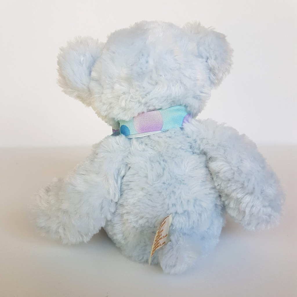 Minkplush FLOPPY BLUE LUKE Teddy Bear Tomfoolery 25cm Stuffed Animal Soft Toy4
