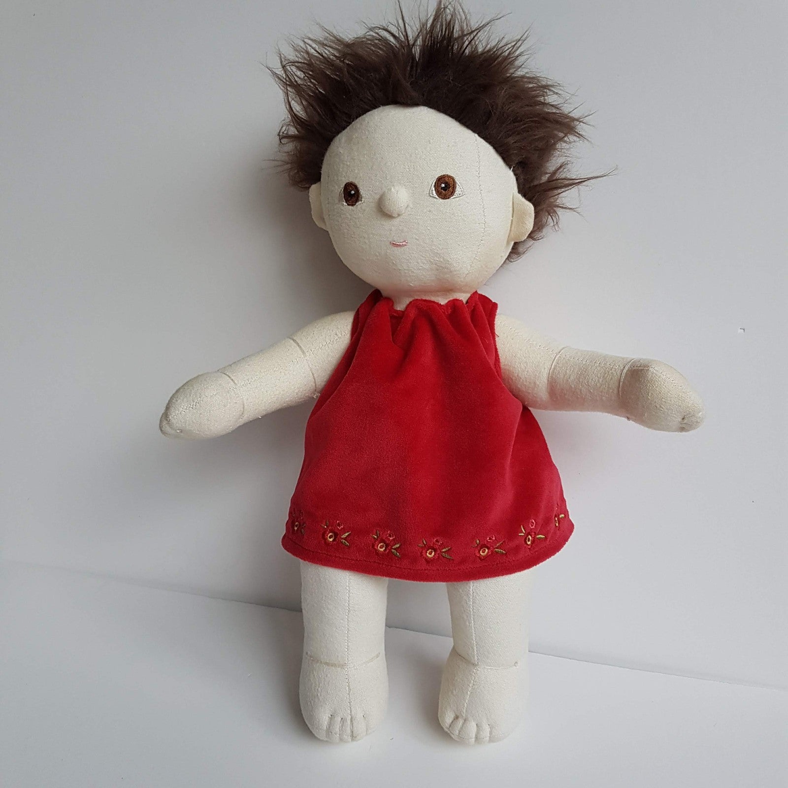 Olli Ella DINKUM DOLLS Doll Soft Toy 37cm Clothes Brunette Brown Eye Articulated2