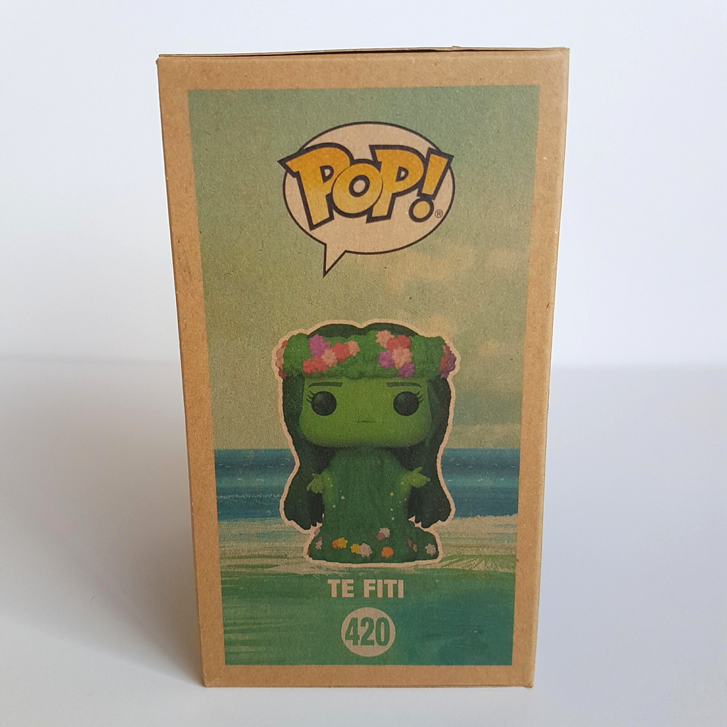 Funko Pop Disney TE FITI FLOCKED Moana 420 Special Edition Green Flower Bobble3