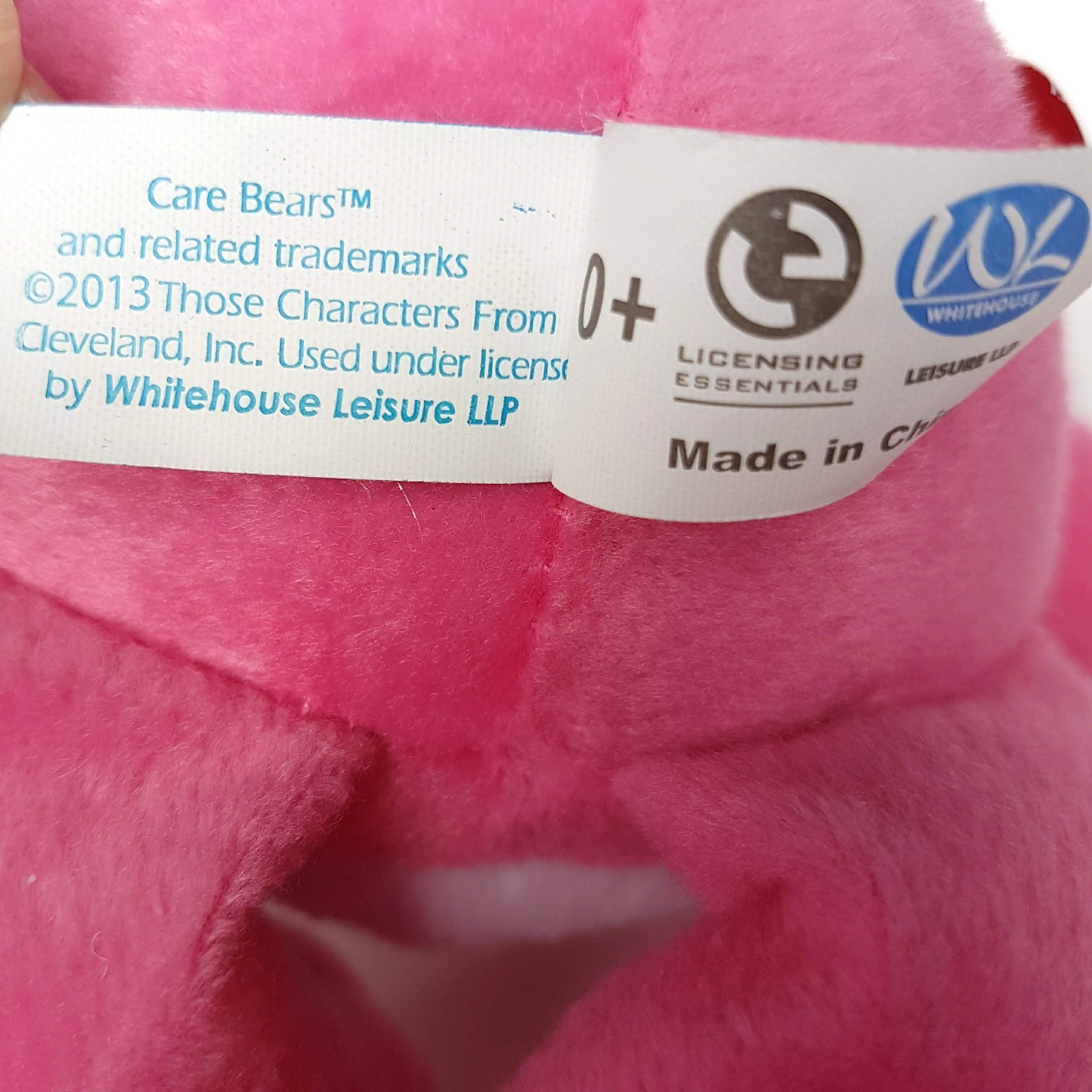 Care Bears LOVE A LOT BEAR 2013 Pink Hearts 27cm Stuffed Animal Soft Toy Pink7
