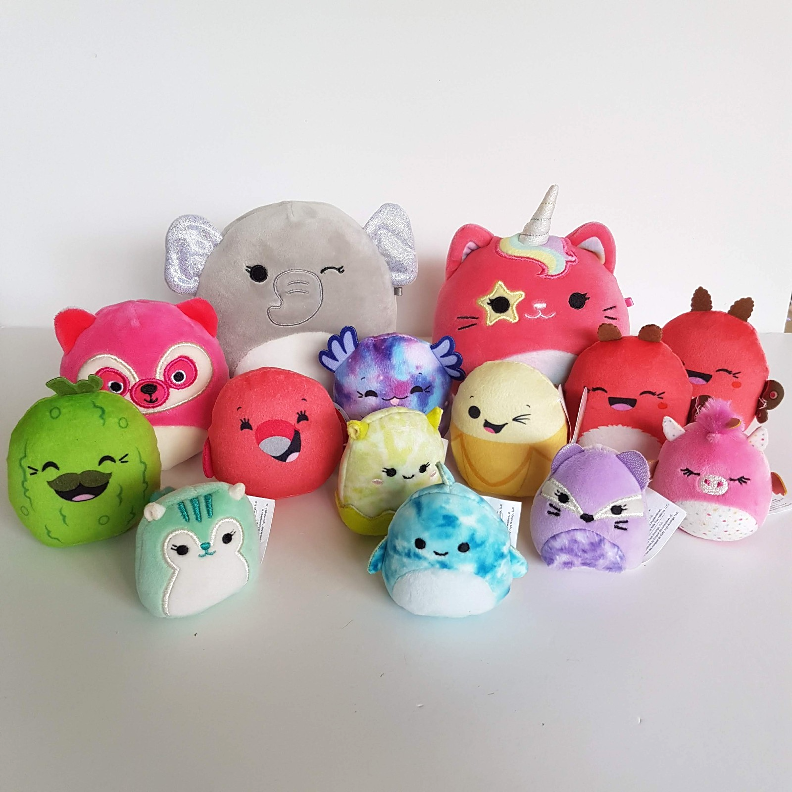 SQUISHMALLOWS PLUSH LOT McDonalds Stuffed Animals Soft Toy SMALL Cute Kids Toys0