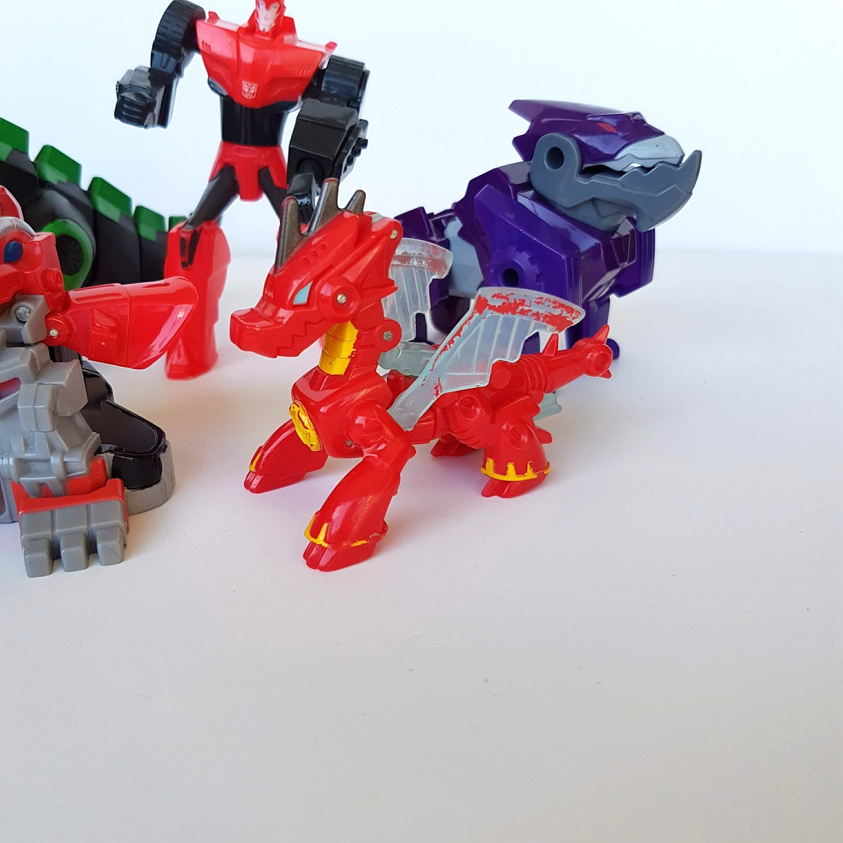 TRANSFORMERS McDonalds Happy Meal Toys Action Figures Collectible Toy Lot Bundle2