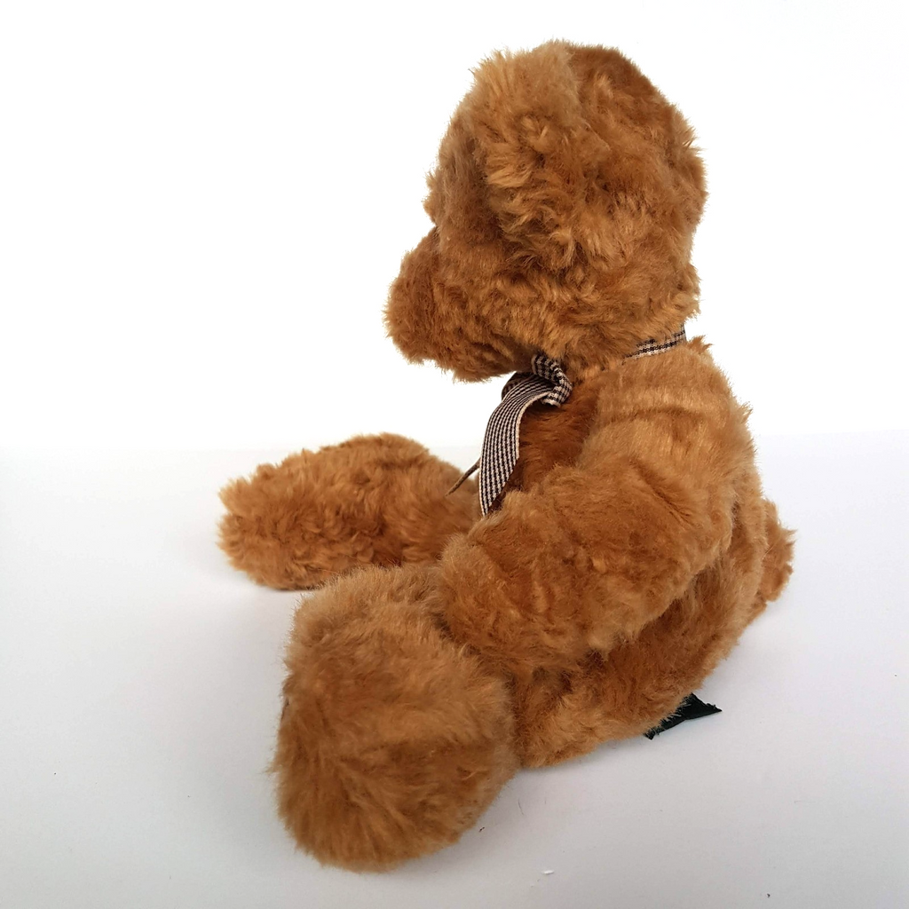 Russ LANGLEY TEDDY BEAR 28cm Plush Soft Toy Stuffed Animal Cuddly Floppy Heavy6