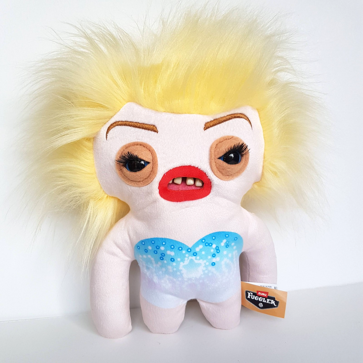 Fuggler Fuggstars FLEETING FARTLET Pop Star Funny Ugly Monster Plush Teeth Weird0