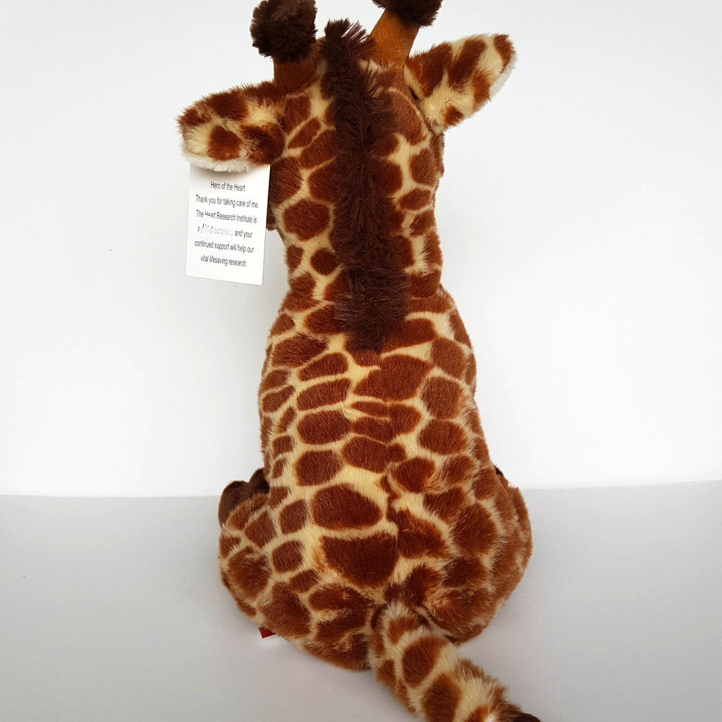 Hero Of The Heart GIRAFFE SITTING Plush 33cm Soft Toy Stuffed Animal Safari Zoo6