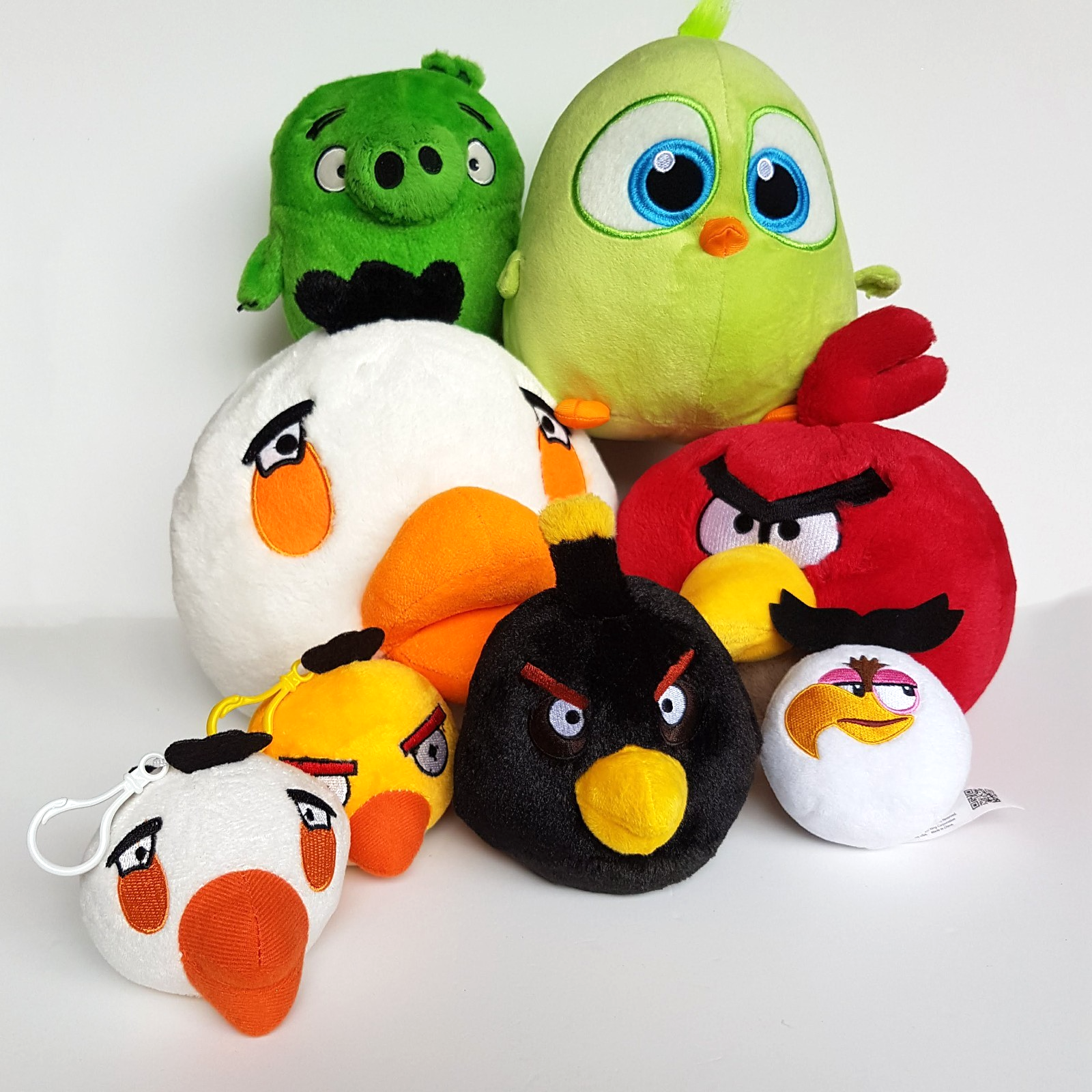 ANGRY BIRDS PLUSH LOT Stuffed Animal Red Matilda Pig Eagle Chuck Bird Soft Toy0
