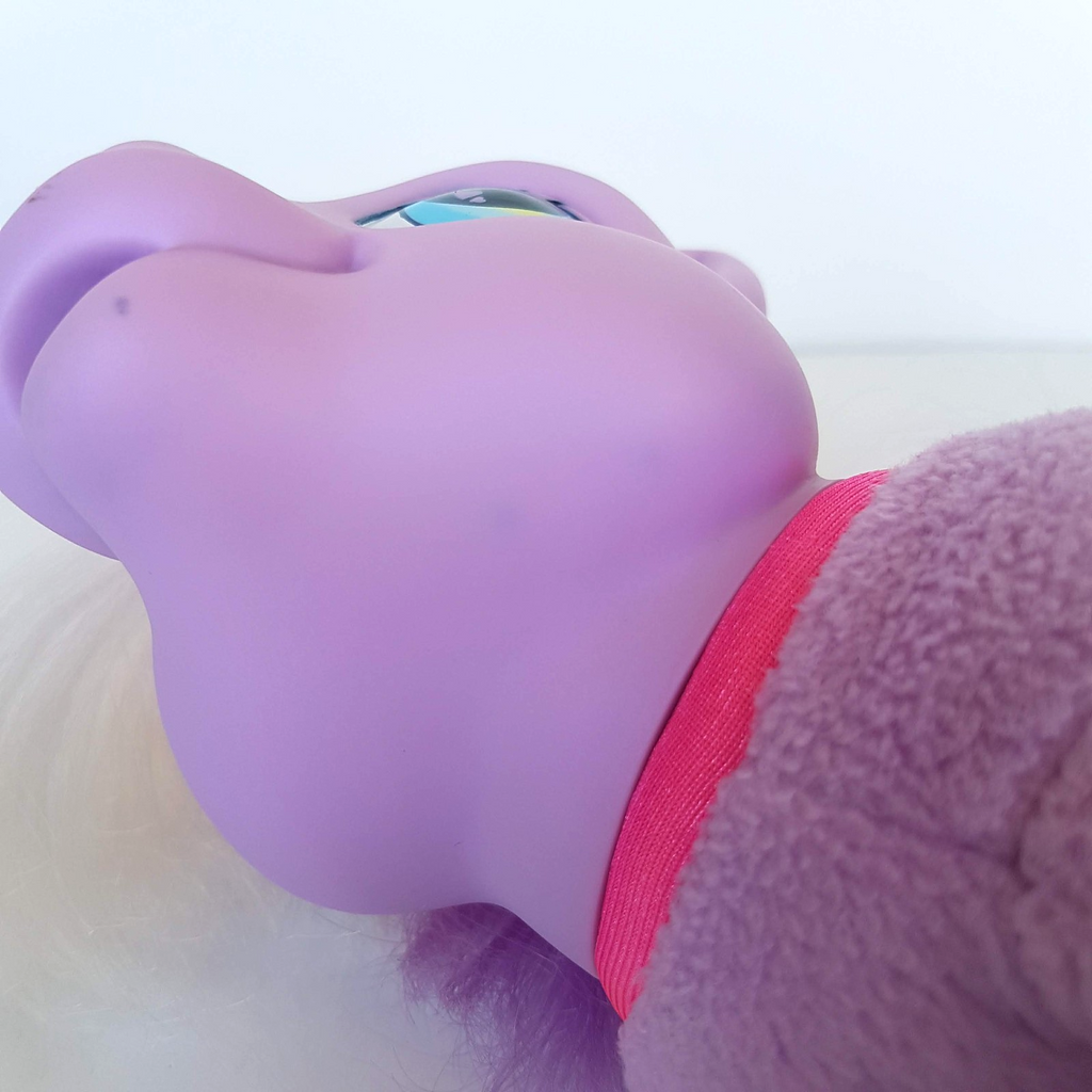 VTG My Little Pony ANGEL DOVE Plush Hasbro Purple Stuffed Animal Soft Toy 200412