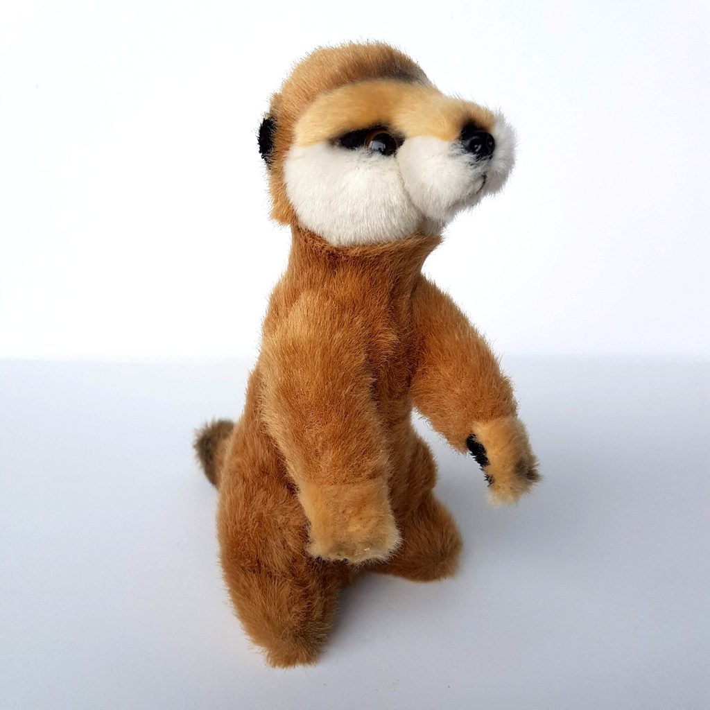 Zoos Victoria MEERKAT Plush Small Stuffed Animal 21cm Safari Cute Zoo Soft Toy1