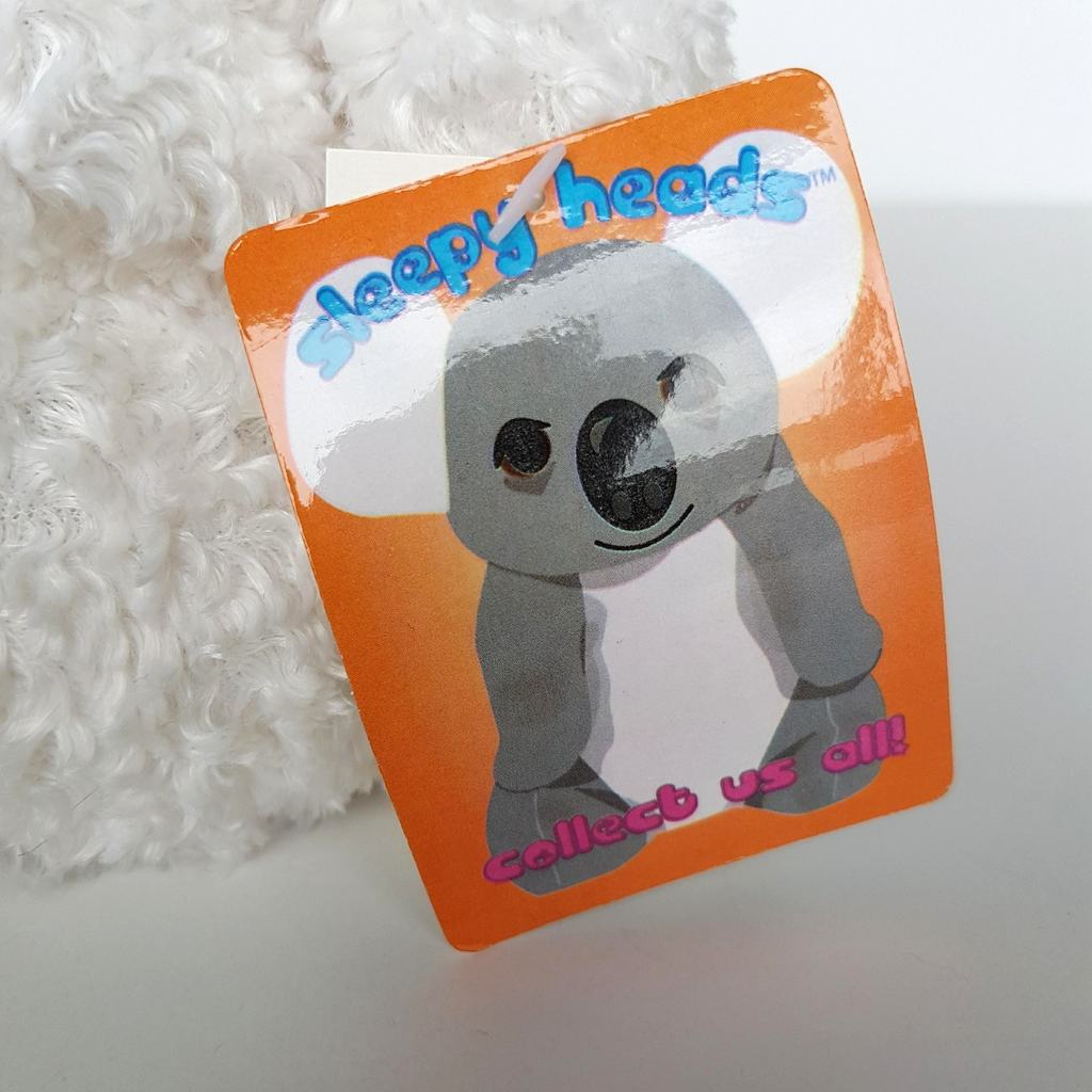 RARE CA Australia SLEEPY HEADS LAMB Lambzi Plush 16cm Stuffed Animal Soft Toy7