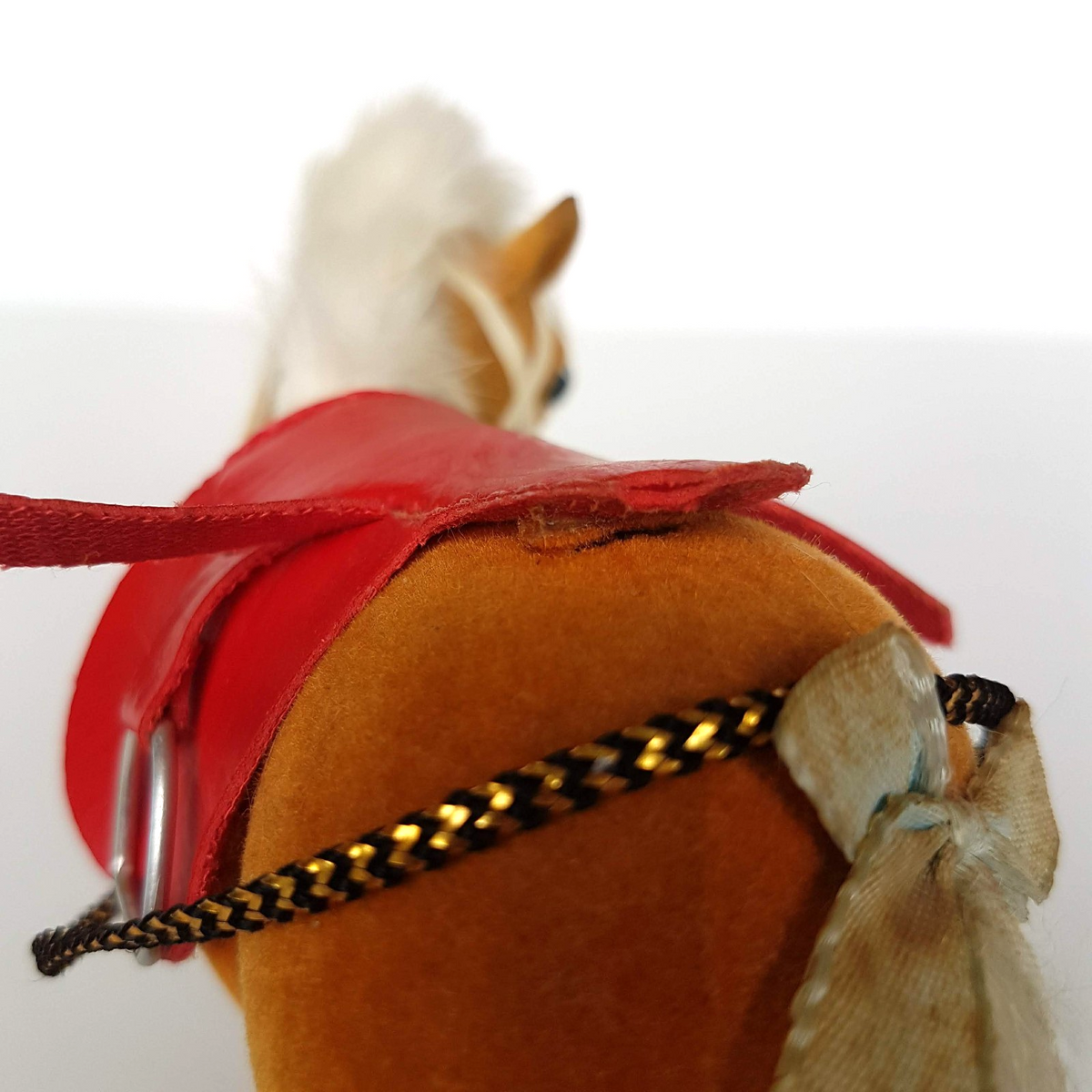 Vintage THELWELL'S HORSE KIPPER Pony Toy RARE Flocked Pony Figure Hong Kong12