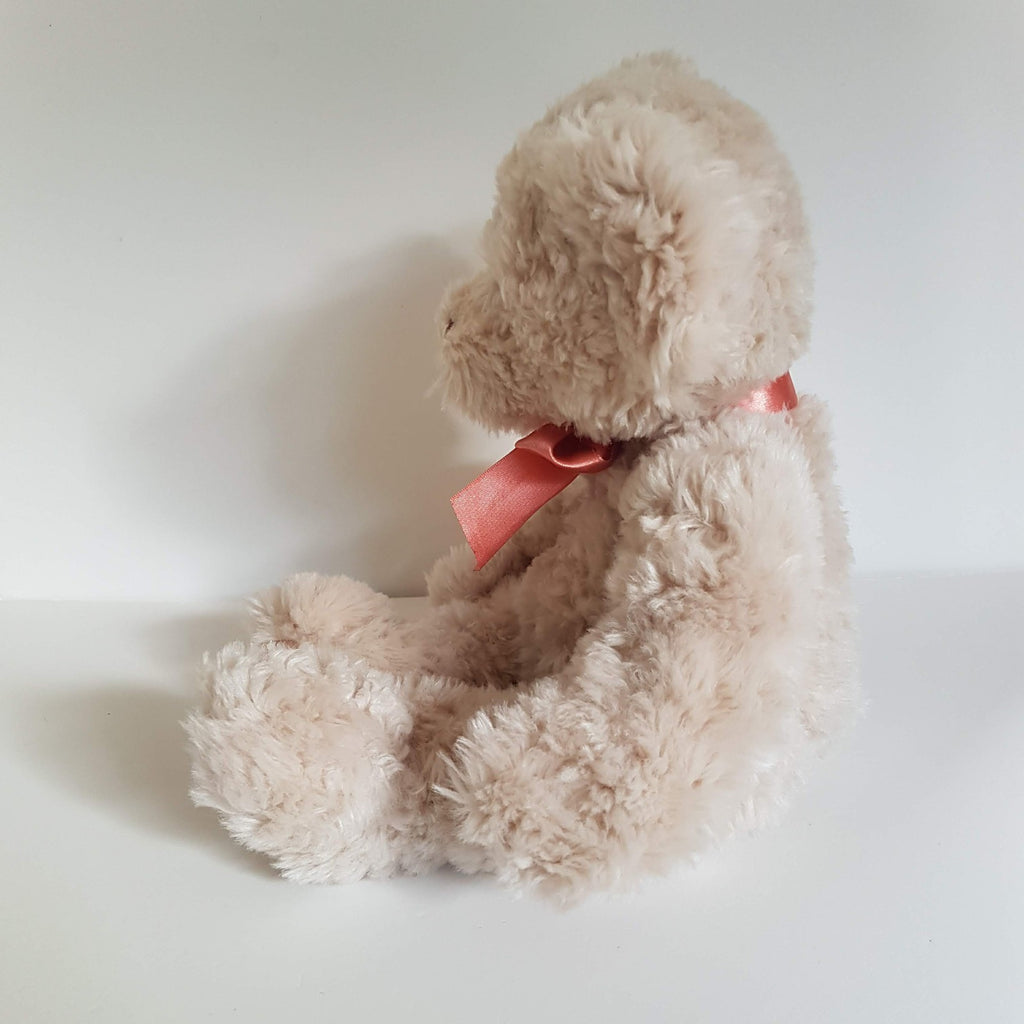 Dusty Pink ALANNA TEDDY BEAR 35cm RUSS Plush Soft Toy Stuffed Animal Cuddly Cute3