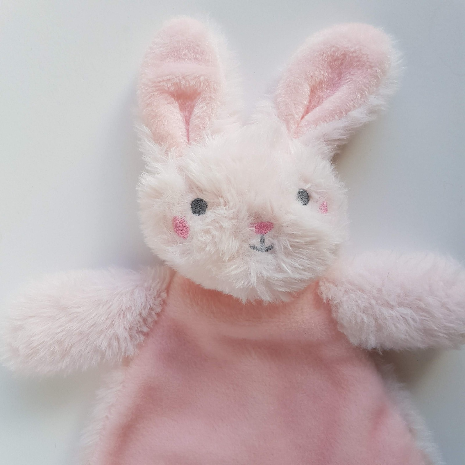 Anko PINK BUNNY Lovey Plush Rabbit Security Comforter Blanket Soft Toy 36cm1