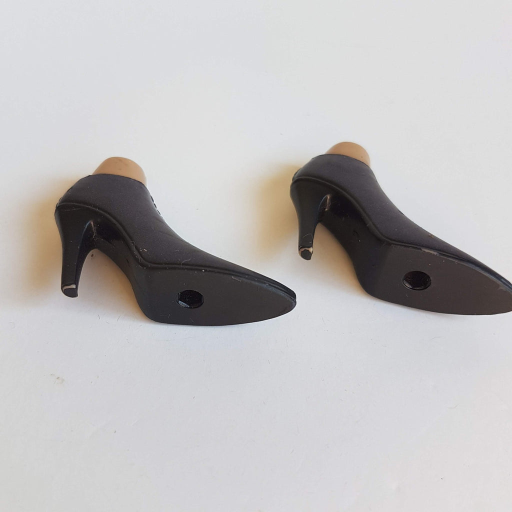Bratz Doll DYNAMITE NEVRA Replacement Feet Shoes Blue Heels Fashion Doll Parts3