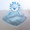 baby M&Co BLUE LION Lovey Plush Security Comforter Sleep Blanket Soft Toy Cute0