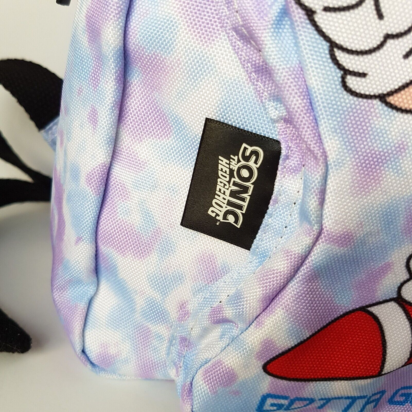 SONIC THE HEDGEHOG Kids Backpack School Bag Gaming Character Pastel Purple Blue1