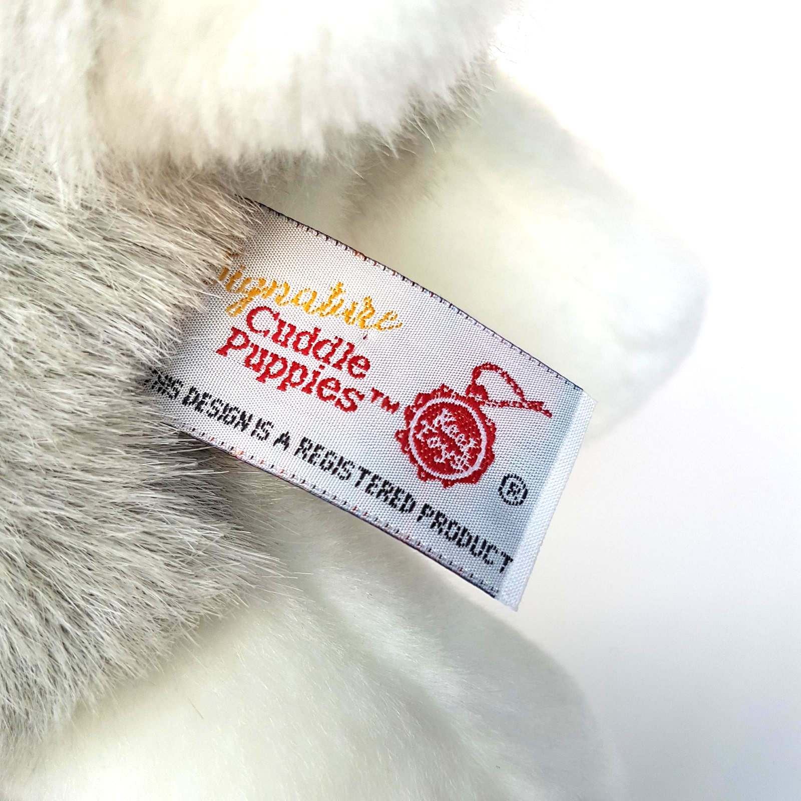 Cuddle Puppies HUSKY MALAMUTE Dog Plush Stuffed Animal Soft Toy Weighted Beanbag6