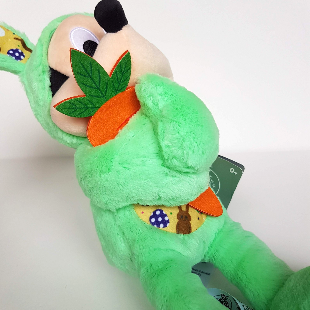 Disney MICKEY MOUSE Easter Green Bunny TAGS Plush 31cm Stuffed Animal Soft Toy8