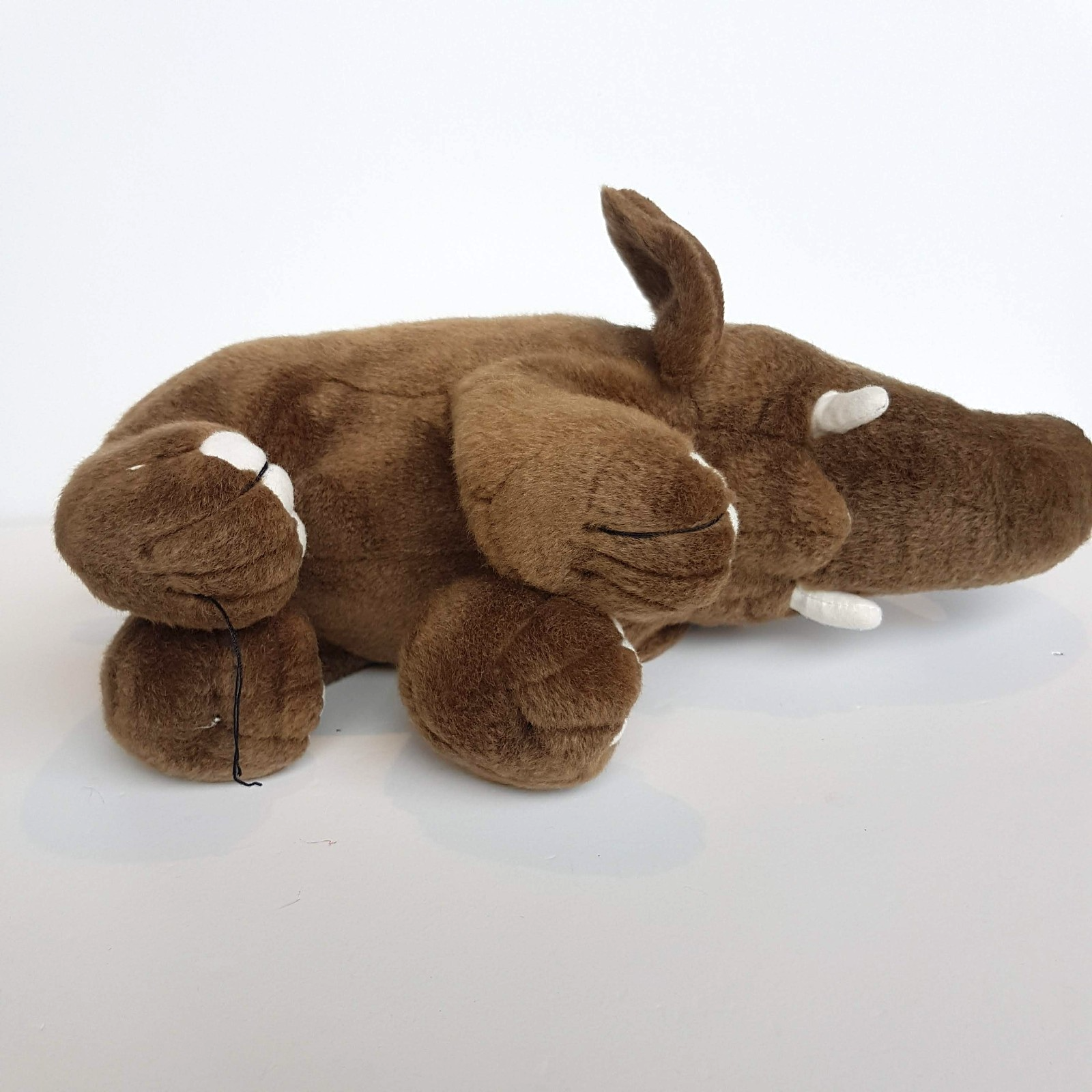 Toronga Zoo ELEPHANT Plush 33cm Stuffed Animal Soft Toy Safari Beanbag Brown9