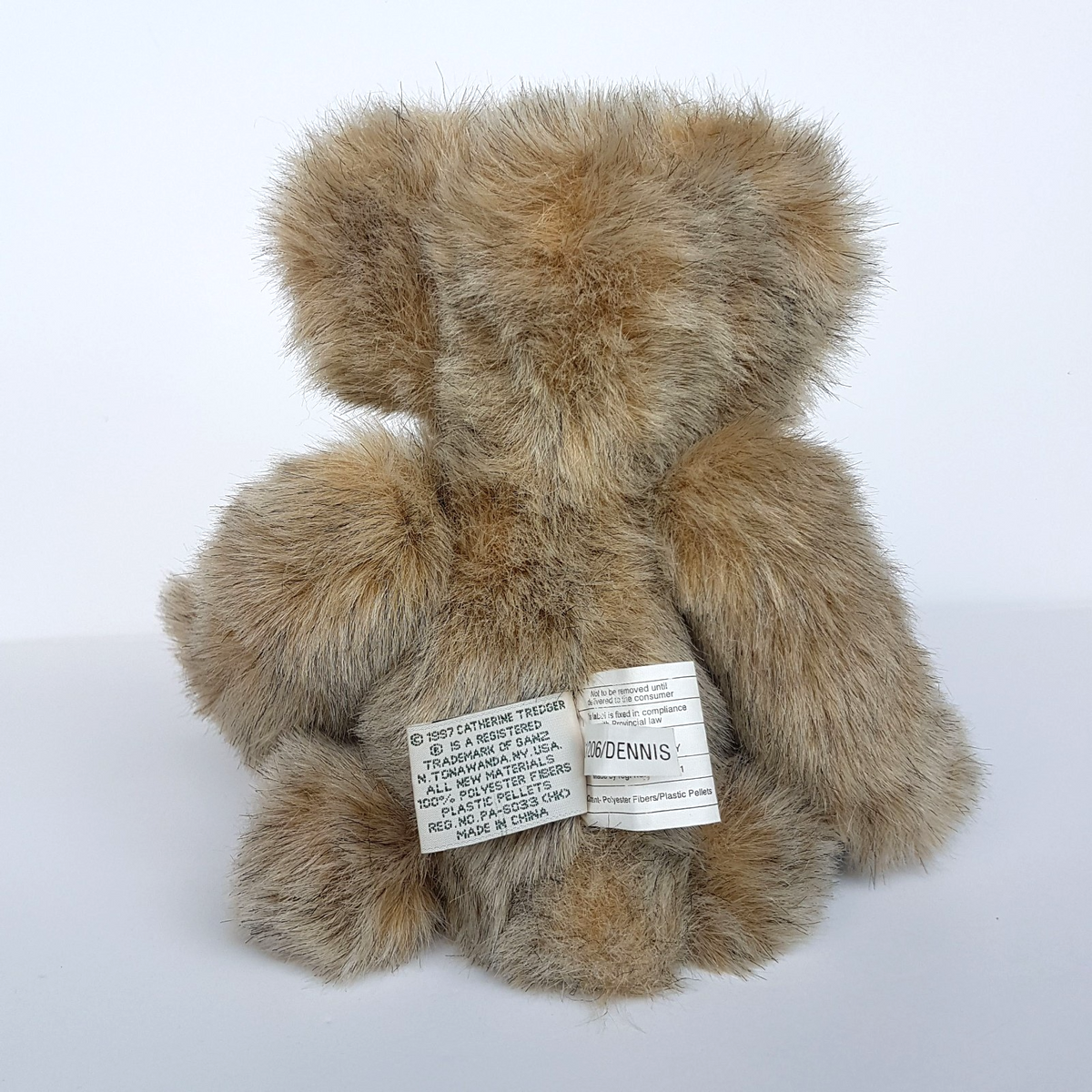 Vintage Ganz Cottage Collectibles DENNIS Teddy Bear 28cm Soft Toy Stuffed Animal3