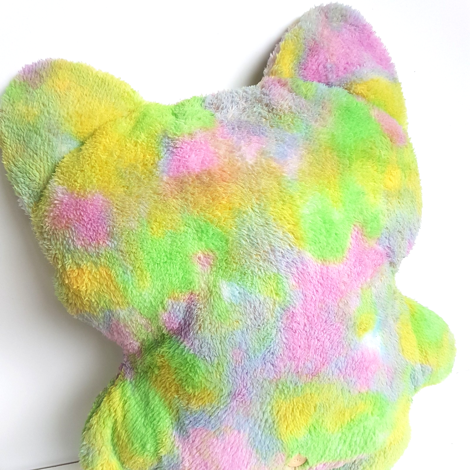 LARGE Fuggler Big Bigg Fugg SCREECH Funny Ugly Monster Soft Toy Tie Die Teeth10
