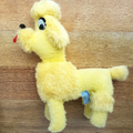Vintage GANZ BRO POODLE DOG Carnival Toy Plush Stuffed Animal Soft Toy 45cm0