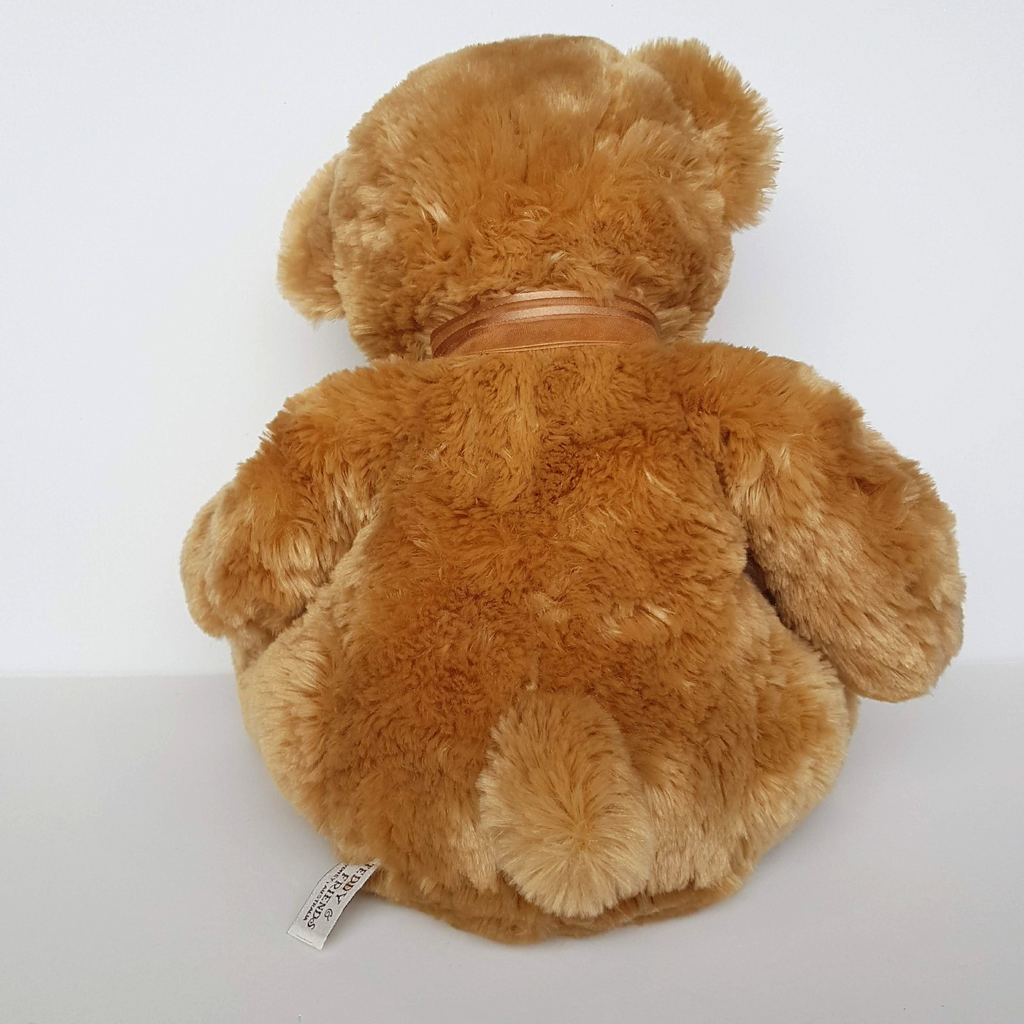 Teddy & Friends TEDDY BEAR Caramel 33cm Plush Soft Toy Stuffed Animal Super Cute8