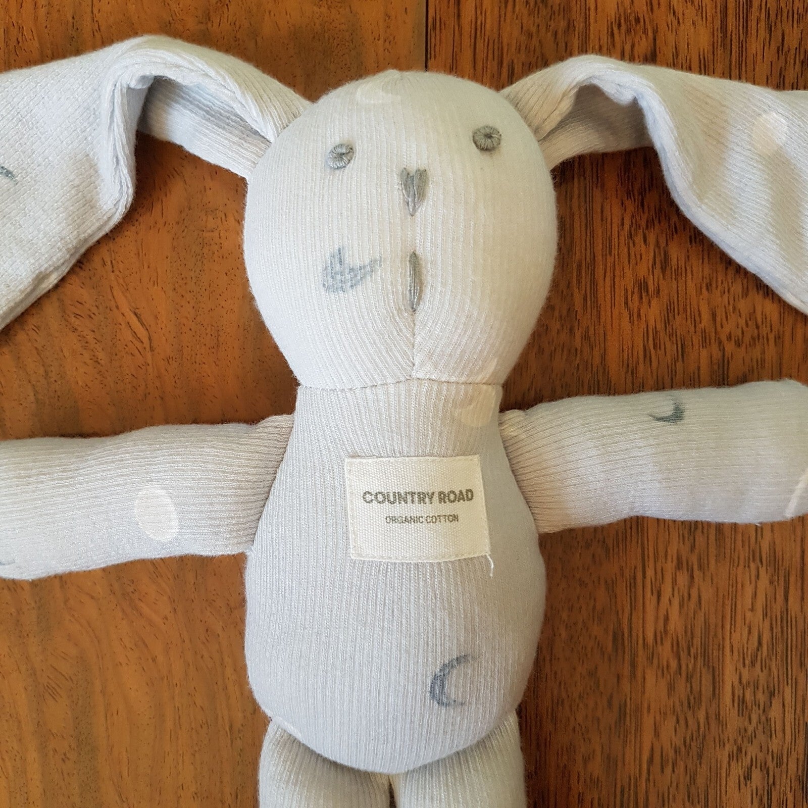 Country Road BUNNY RABBIT Baby Lovey Organic Cotton Comforter Security Soft Toy1