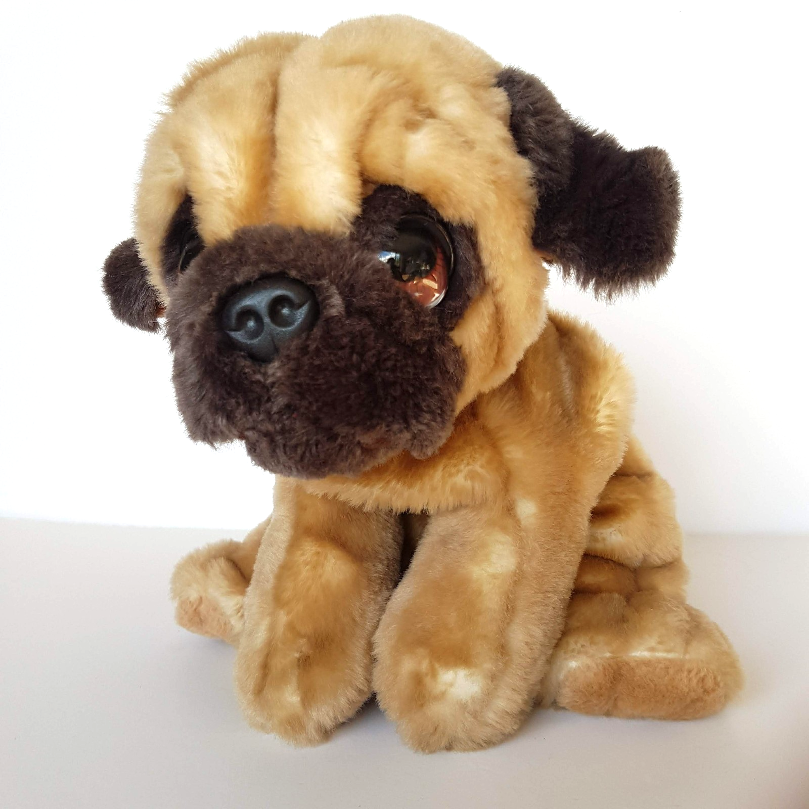 Keel Cuddle Puppies PUG DOG Plush Soft Toy Cute Stuffed Animal Pet Wrinkle1