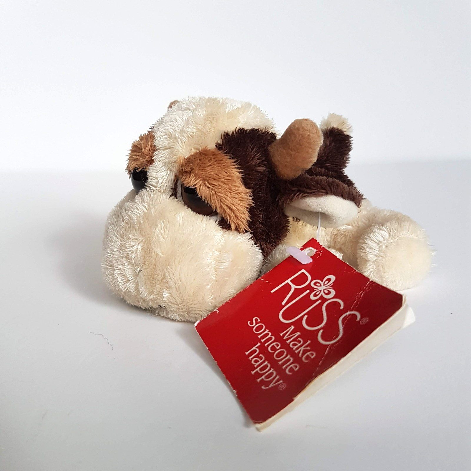 Russ PEEPERS COW BULL MARLO Floppy Plush TAG Small 12cm Soft Toy Stuffed Animal6