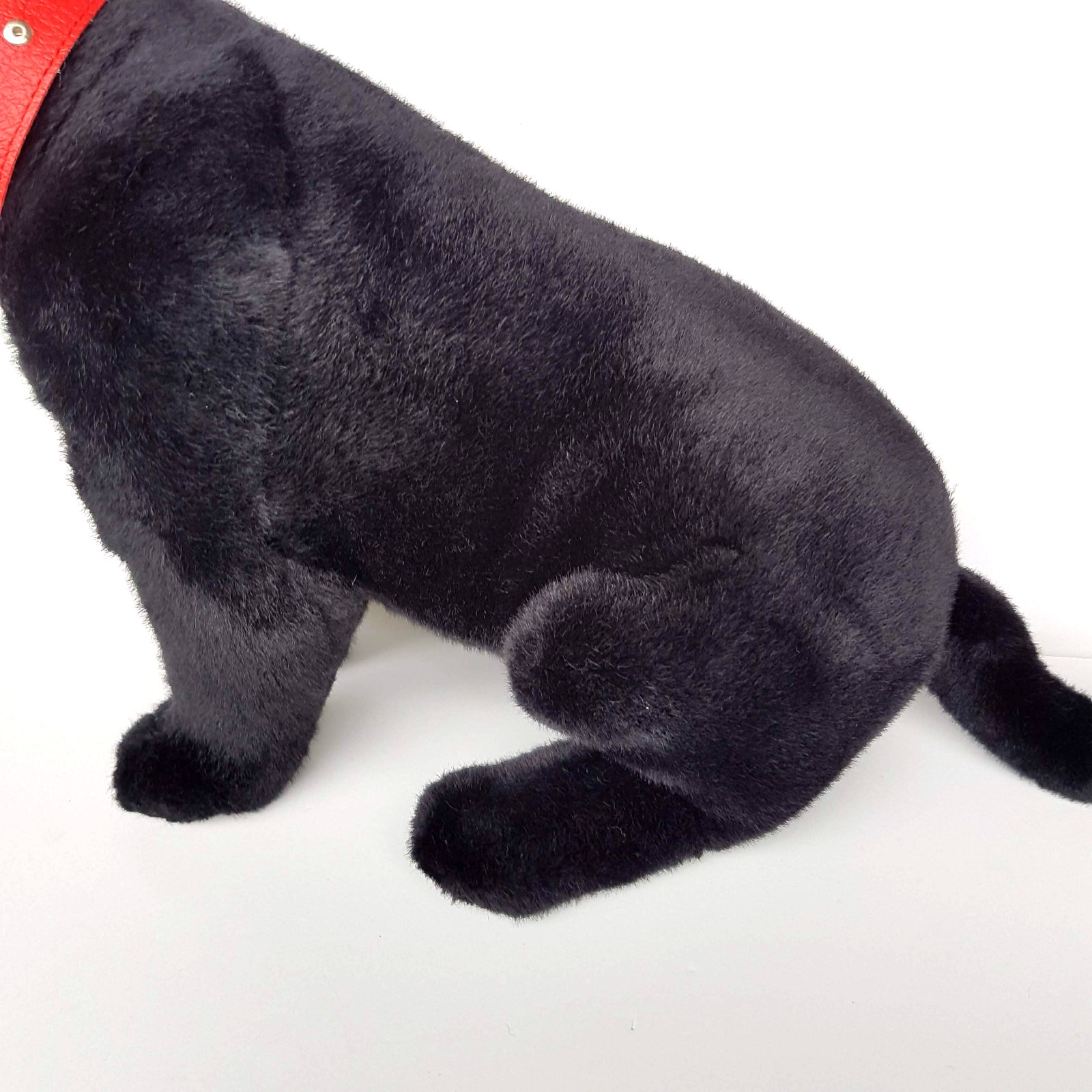 Bocchetta BLACK STAFFY BULL Realistic Dog Plush 30cm Stuffed Animal Soft Toy Pet3