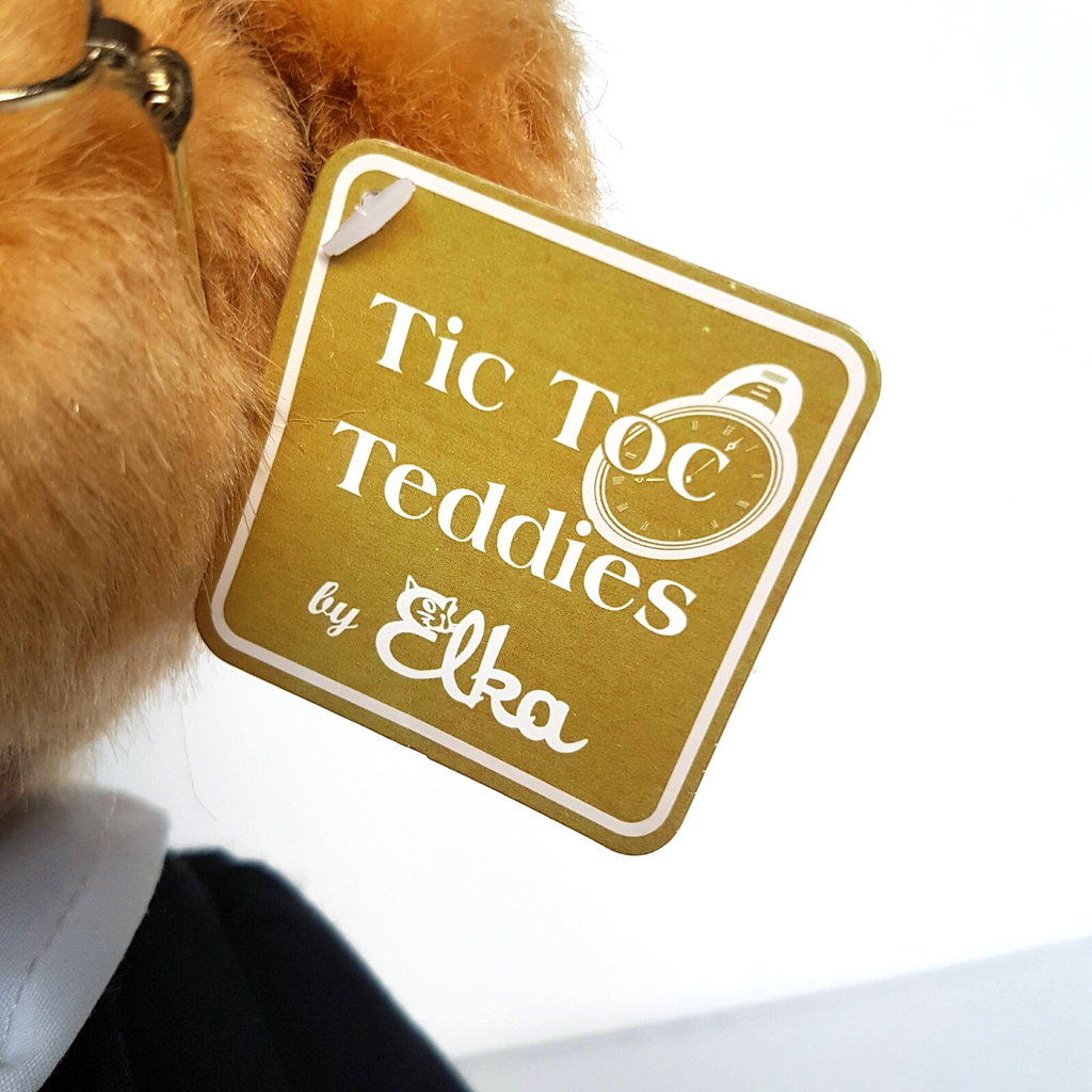 Elka University GRADUATION TEDDY BEAR 32cm Soft Toy School Stuffed Animal Gift5