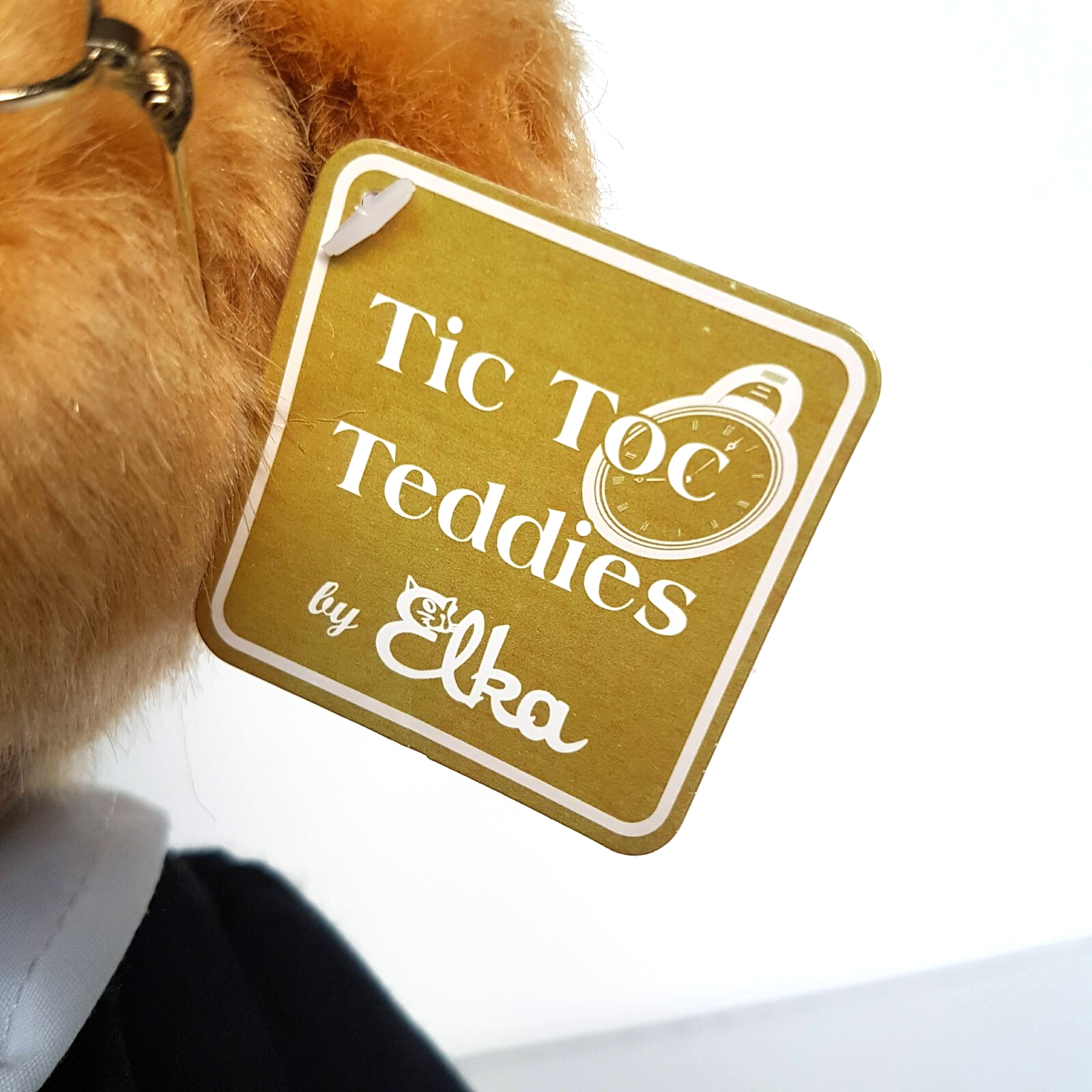 Elka University GRADUATION TEDDY BEAR 32cm Soft Toy School Stuffed Animal Gift5