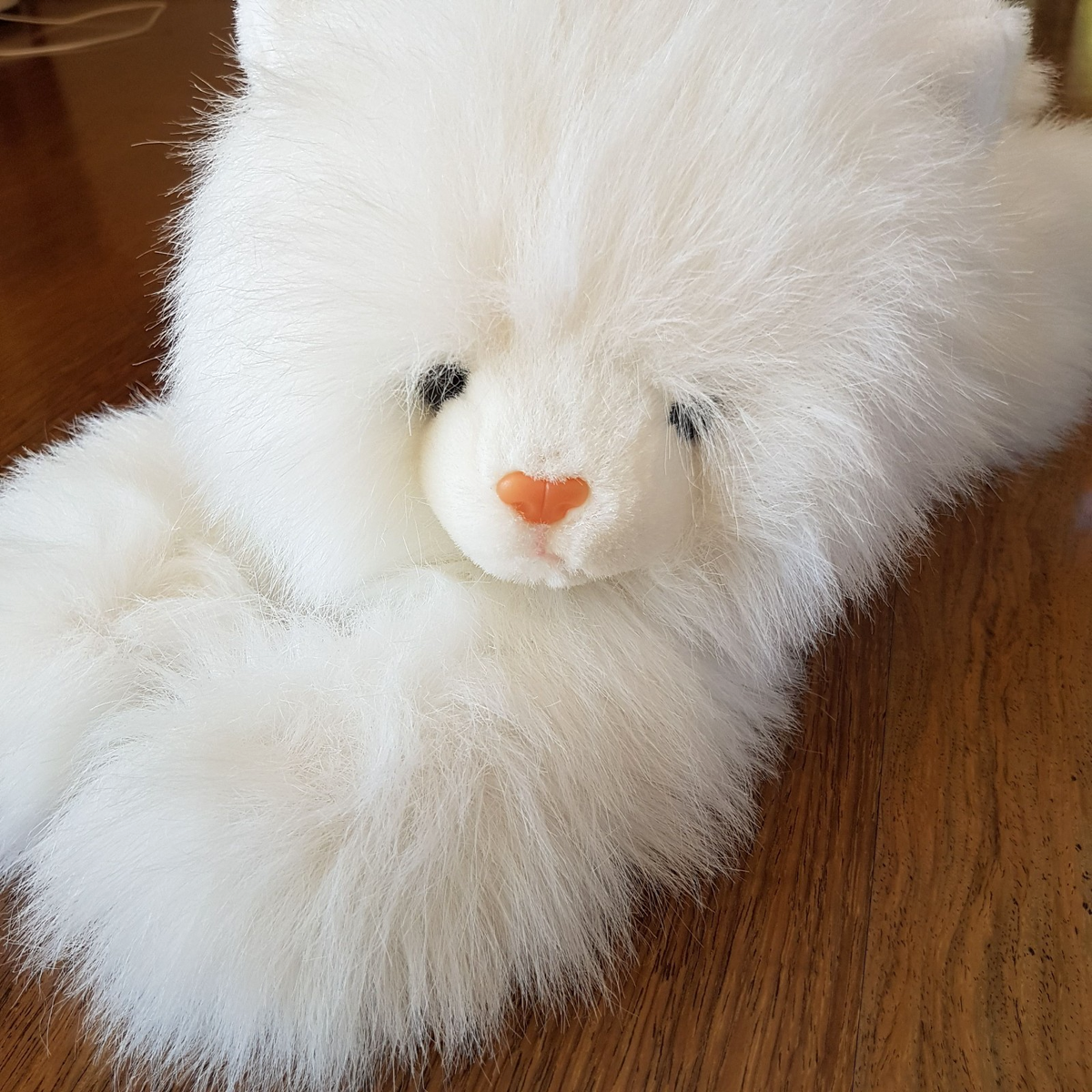 GAF PERSIAN CAT Plush 48cm Stuffed Animal Floppy Soft Toy Blue Eyes Cuddly Cute3