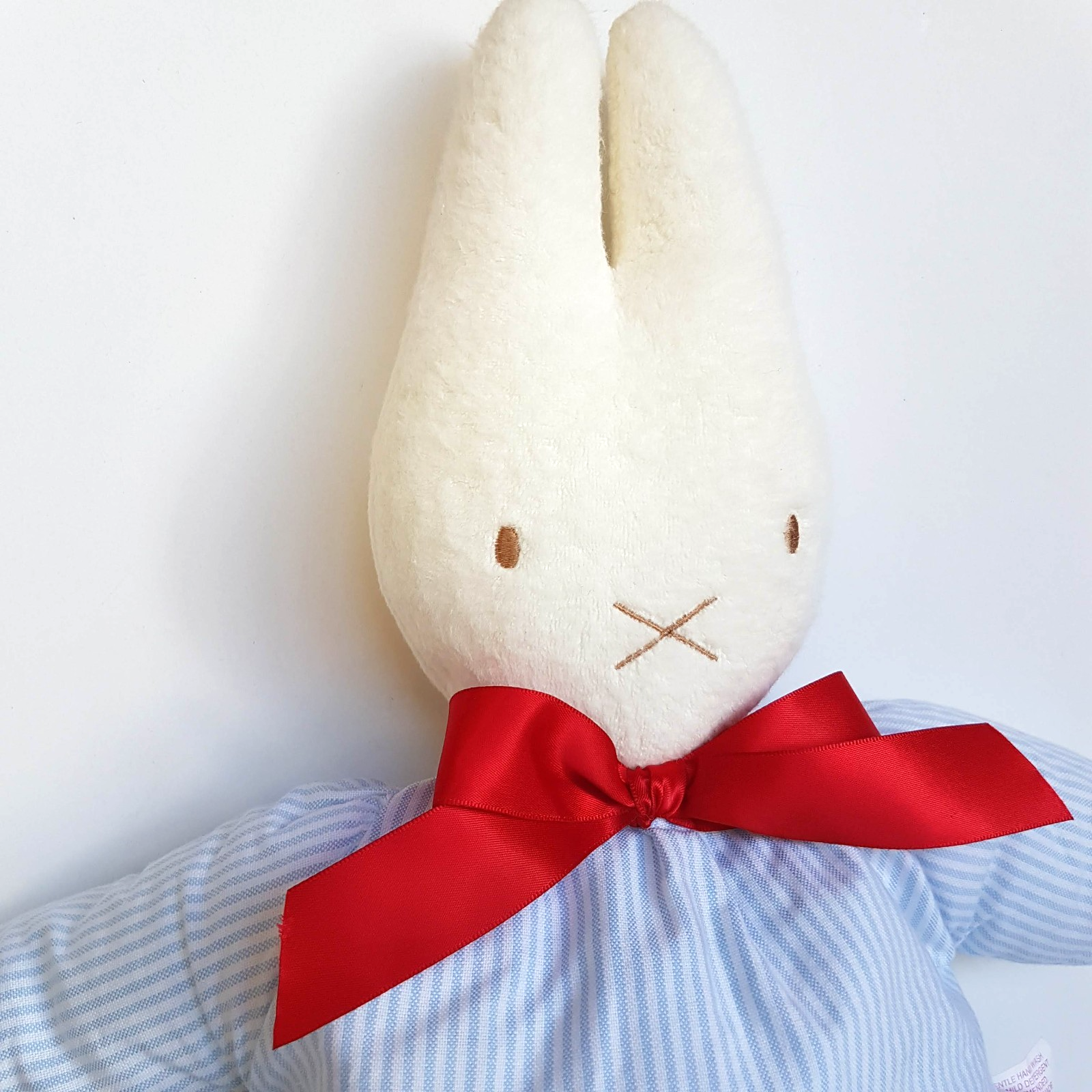 Alimrose BUNNY RABBIT Fabric Lovey 45cm Cloth Stuffed Animal Soft Toy Comforter1