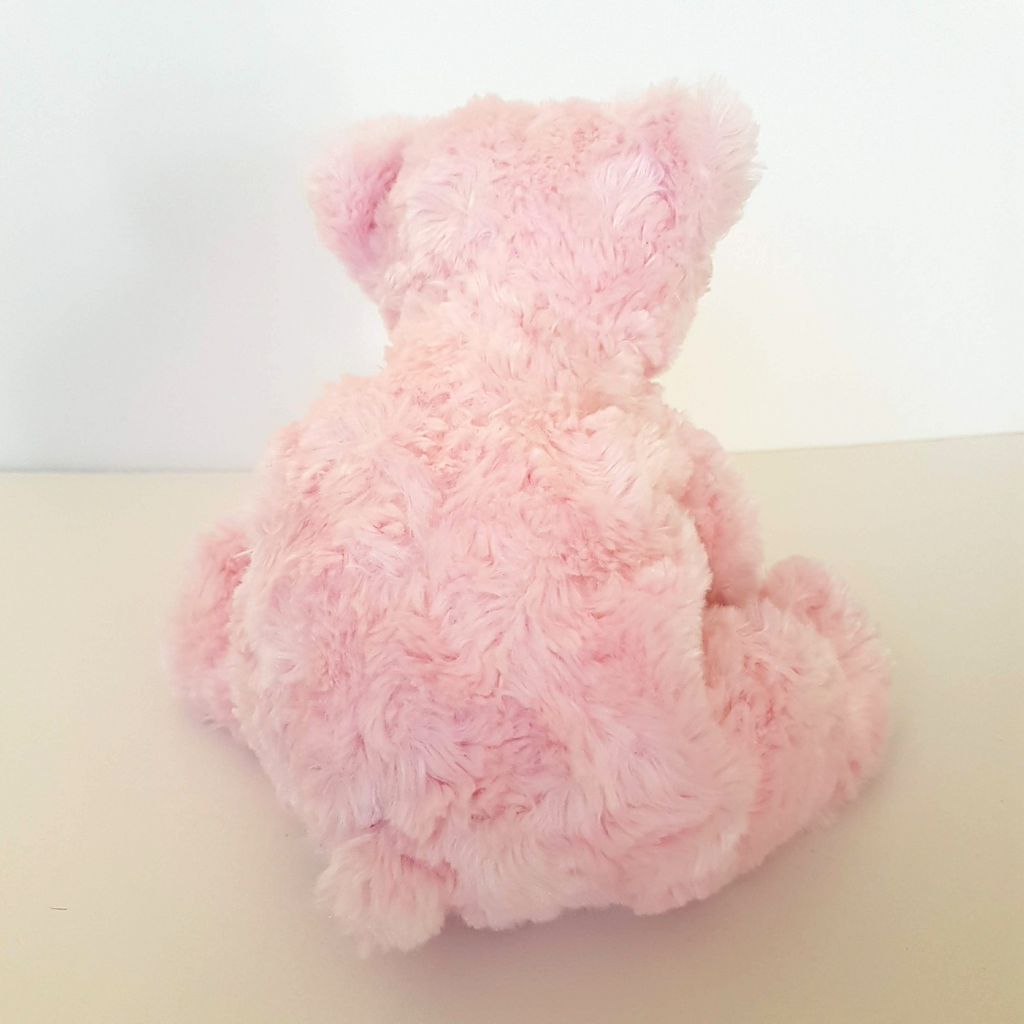 Lorraine Lea Linen HEATHER BEAR Pink Teddy Bear Plush Soft Toy Stuffed Animal2