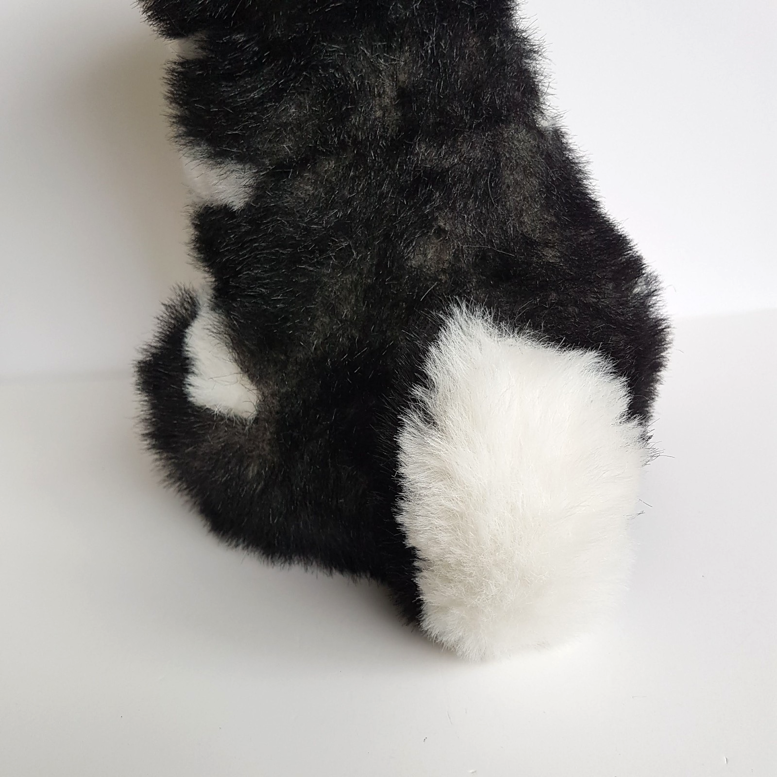 HUSKY DOG Puppy Plush Stuffed Animal 38cm Soft Toy Pet Blue Eyes Sitting Pet9