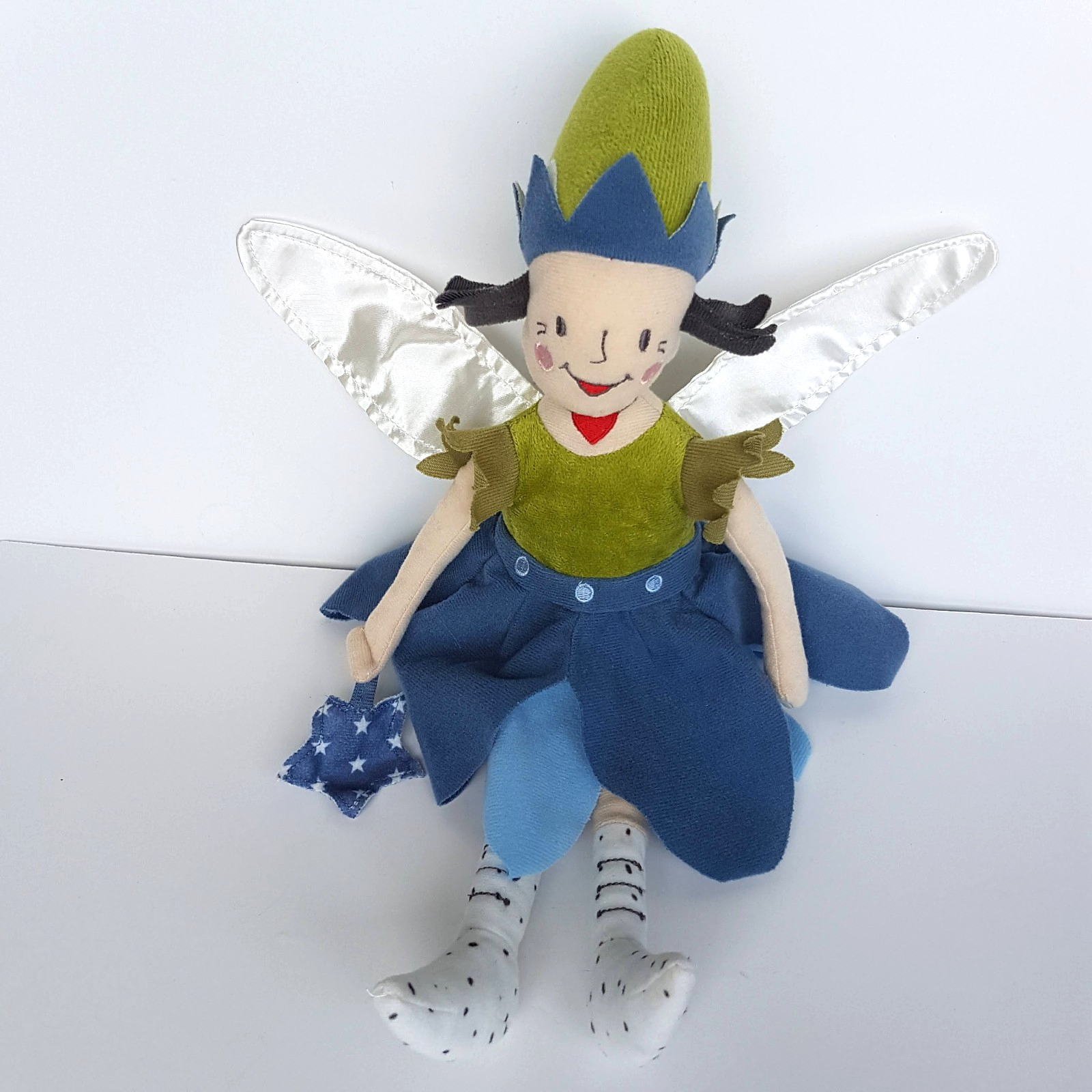 Ikea SANGTRAST PIXIE FAIRY Plush Rag Doll 40cm Soft Toy Magic Doll Cloth Fabric3