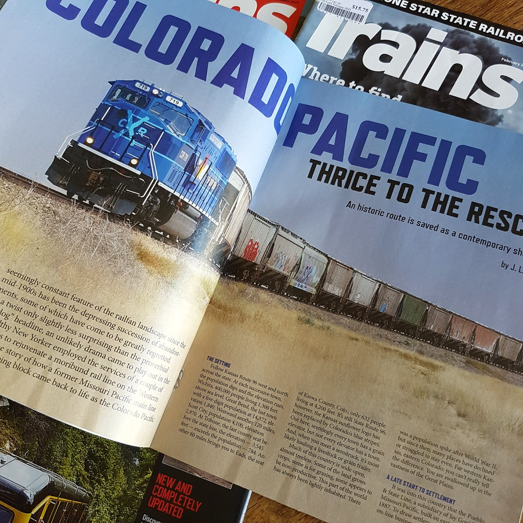 TRAINS MAGAZINE Jan   Apr 2025 Bundle Lot Locomotive Steam Diesel Series Edition8
