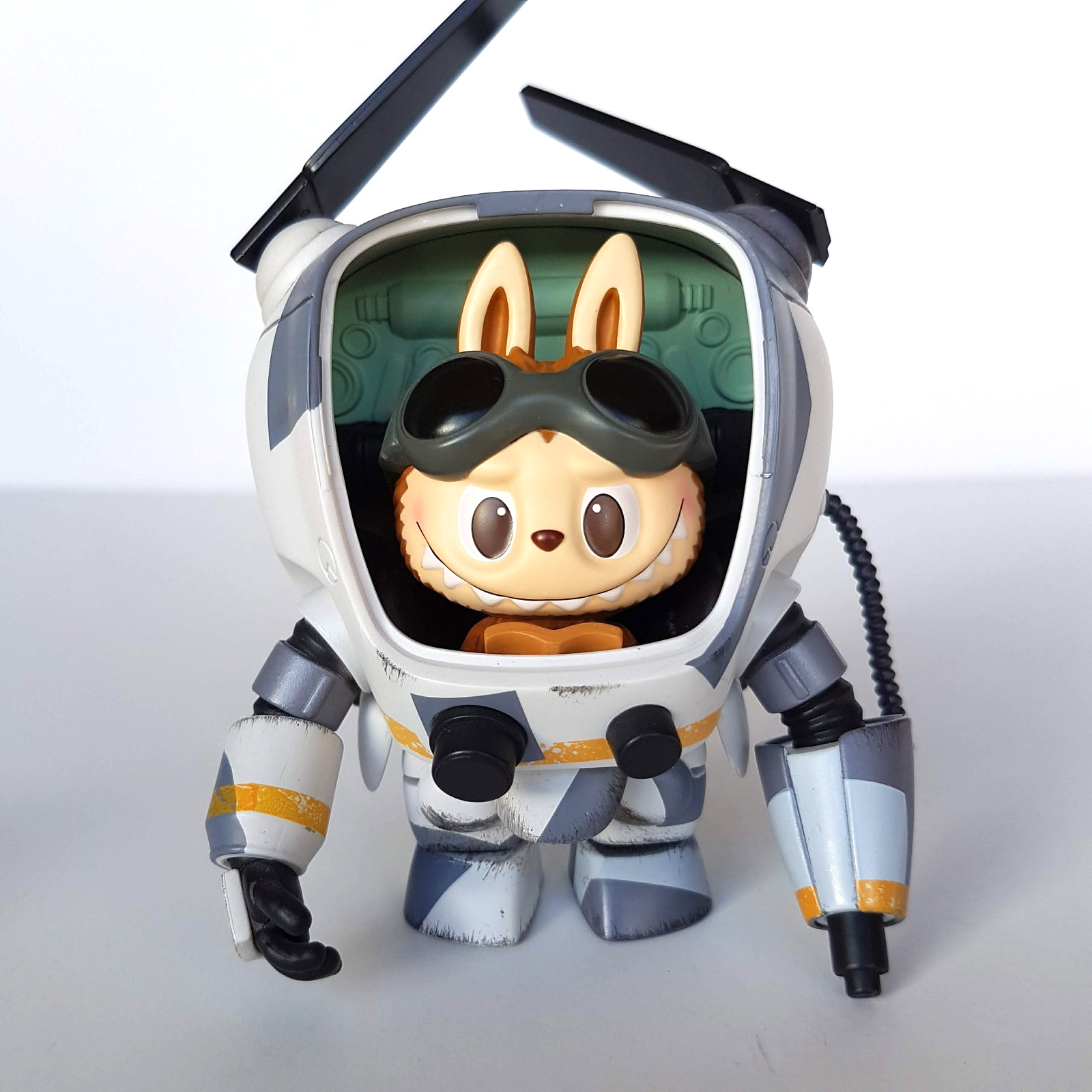 Pop Mart LABUBU THE MONSTERS  Kow Yokoyama Ma.k STORM Action Figure Robot Toy10