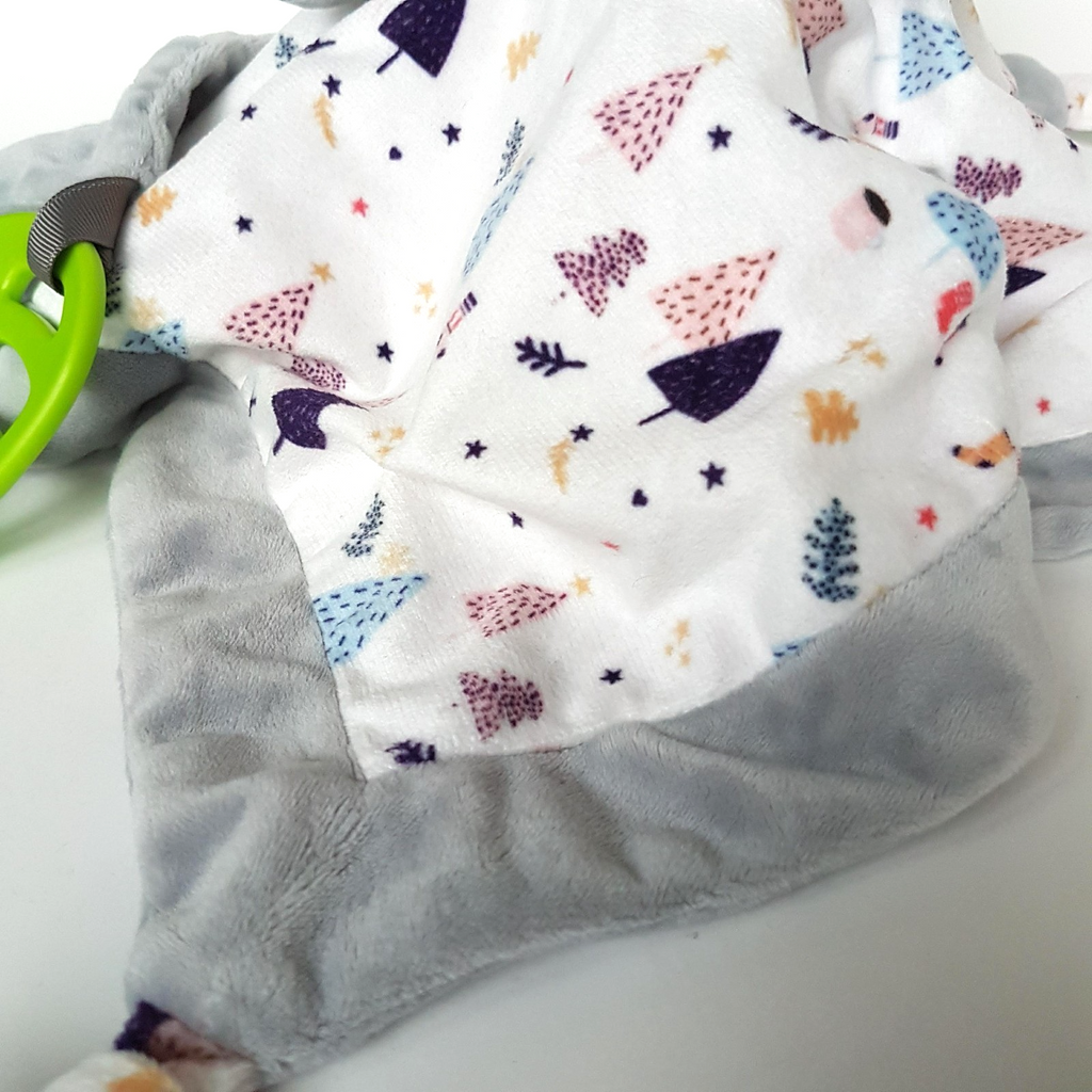 Koala Dream KOALA Lovey Plush Grey Tree Baby Security Comforter Blanket Soft Toy4