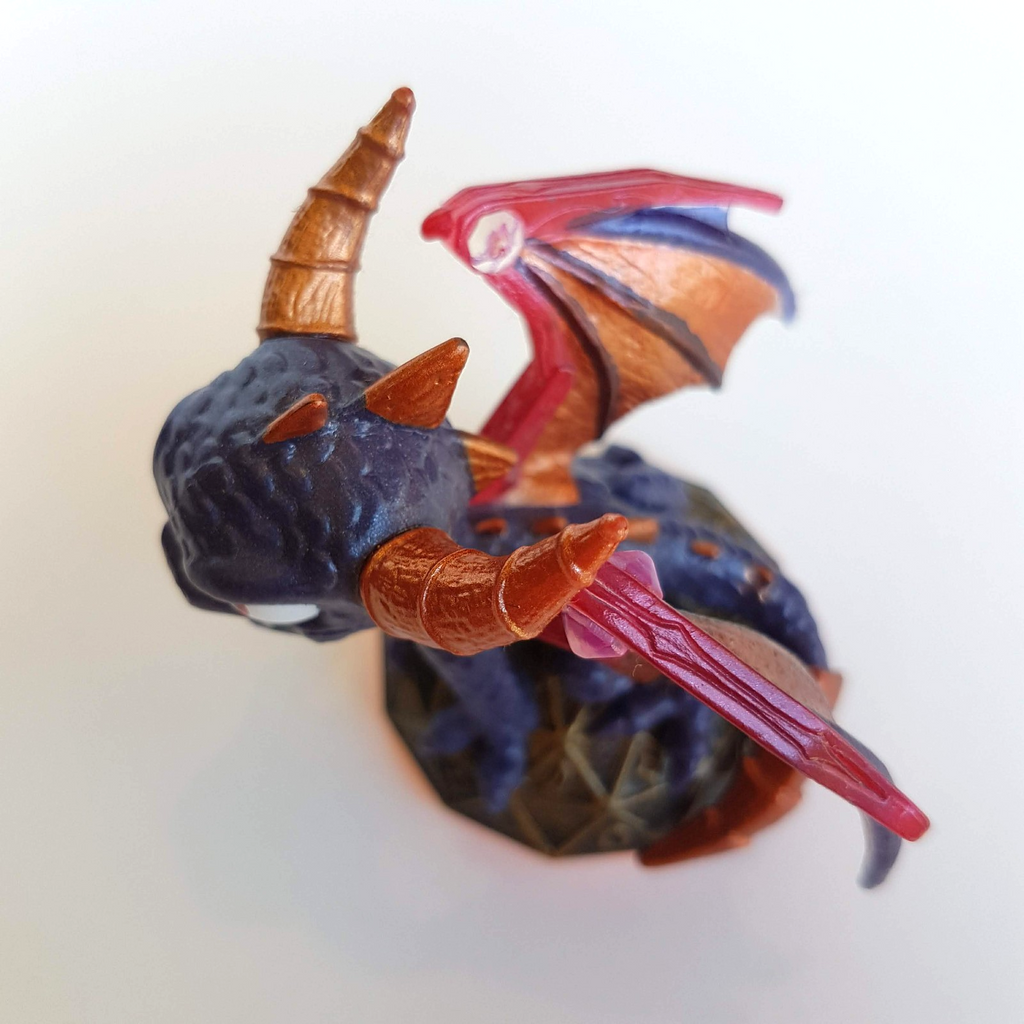 Skylanders GIANTS SPYRO Series 2 Rare Orange Base Gaming Figurine Dragon 20126