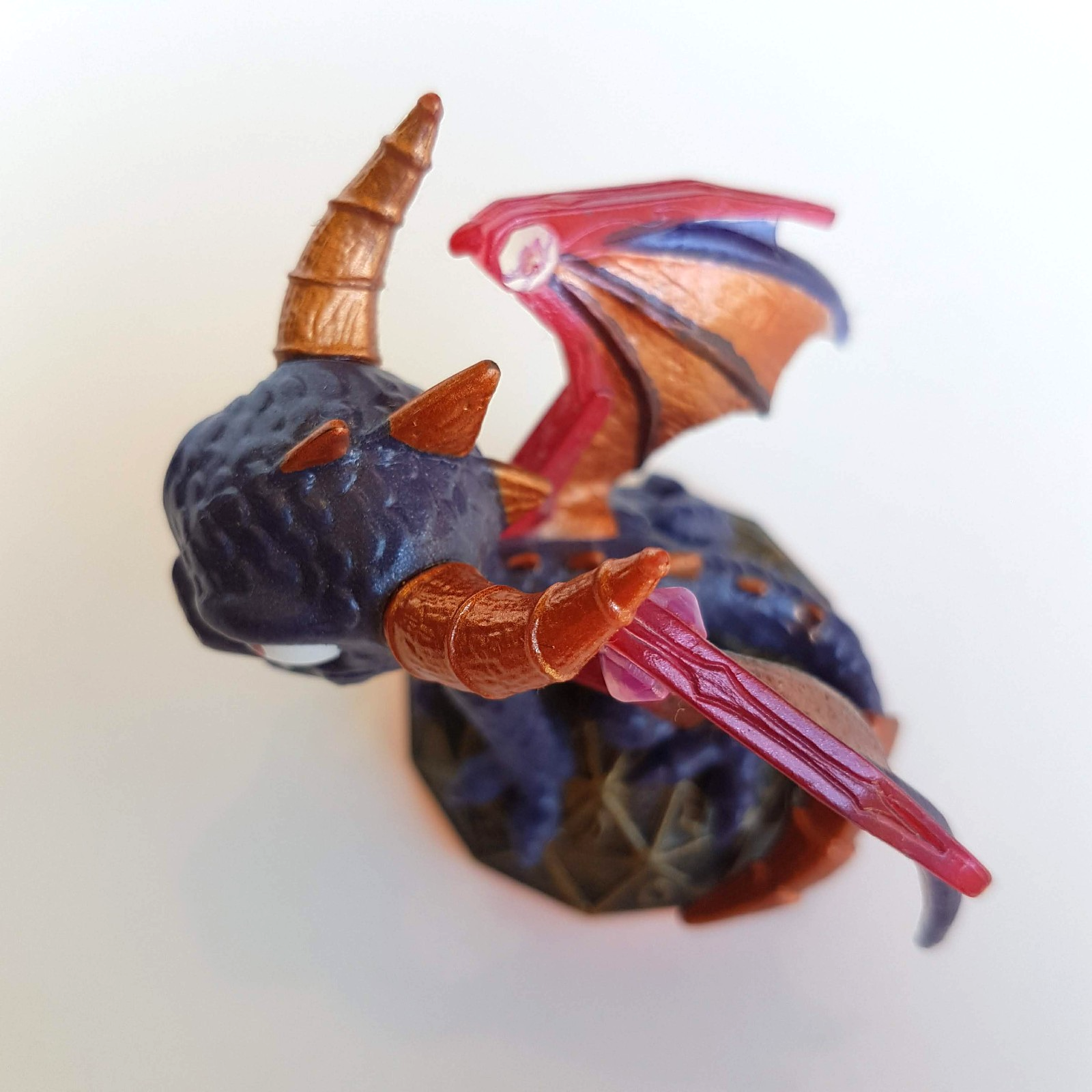 Skylanders GIANTS SPYRO Series 2 Rare Orange Base Gaming Figurine Dragon 20126