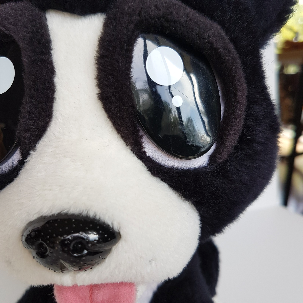 PAWPHANS Border Collie DOG Puppy Plush 24cm Soft Toy Stuffed Animal Black White1