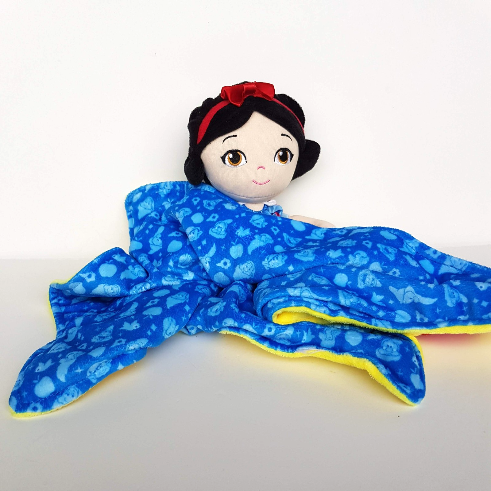Disney Princess SNOW WHITE Lovey Plush Soft Toy Baby Comforter Security Blanket8