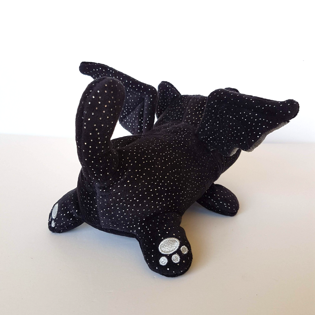 RARE Aphmau MeeMeows BAT CAT Halloween Plush Black Spot Soft Toy Stuffed Animal4