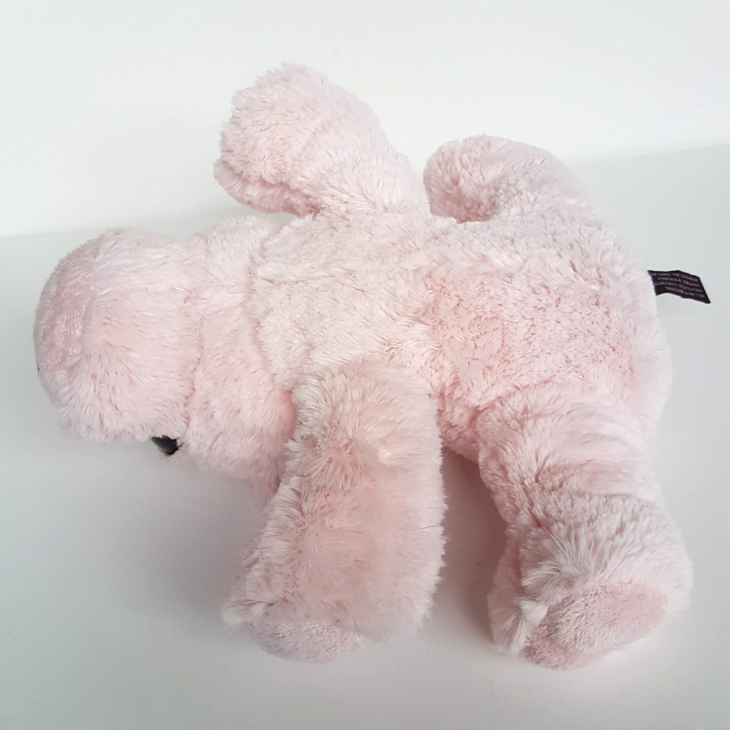 Paceko Trade LAYING PINK PIG Stuffed Animal 27cm Soft Toy Floppy Big Eyes Cuddly8